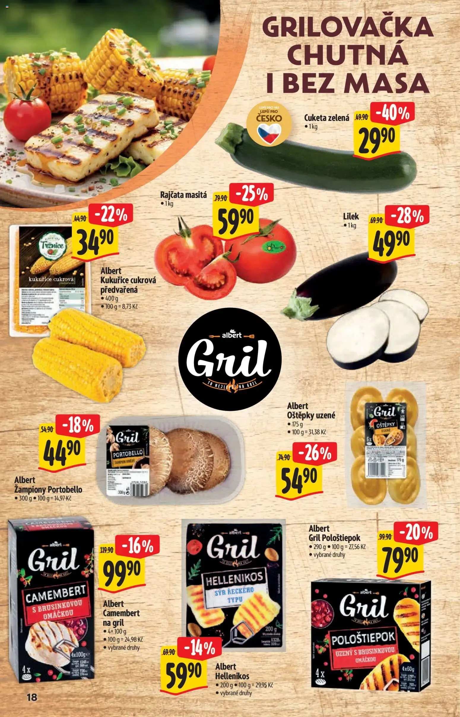Albert katalog - Hypermarket od 15.07.2026 - Akční leták - 15. července 28. července 2026 - Page 18