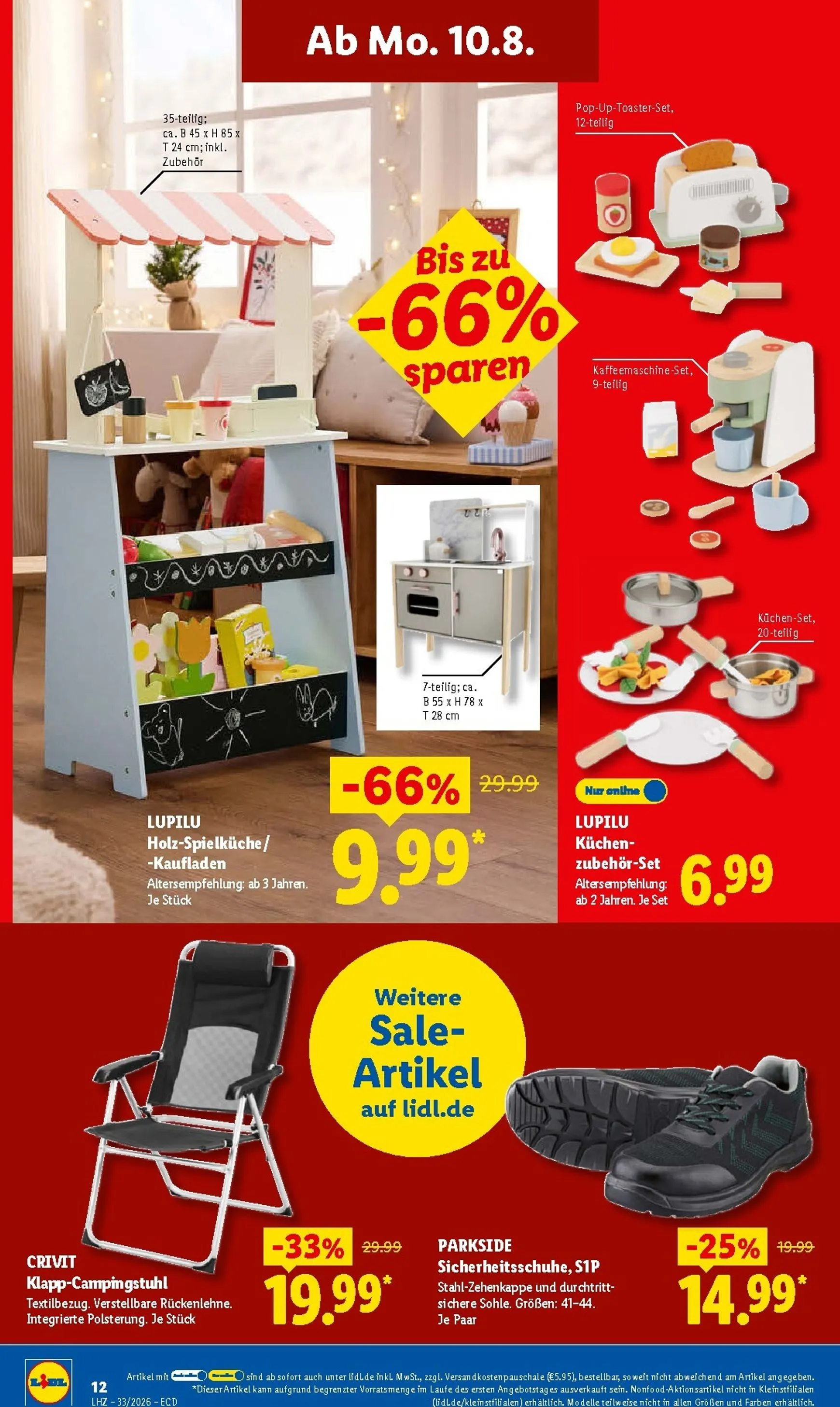 Lidl: Sparen beim Preisführer, Spanische Woche & Sale von 10. August bis 15. August 2026 - Prospekt seite 29