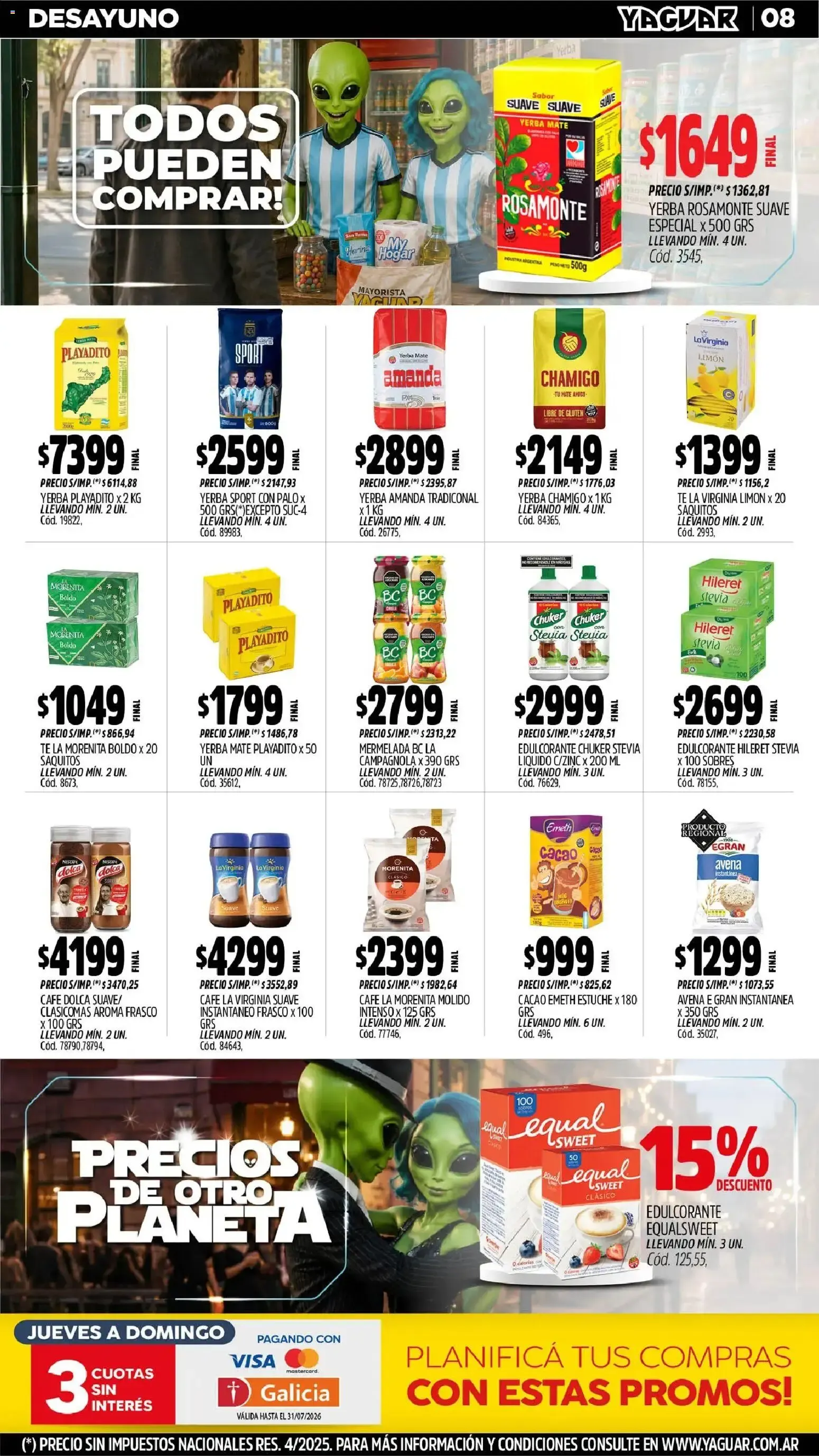 Ofertas de Yaguar - Oferta Semanal General Roca del 29/06/2026 - 04/07/2026 29 de junio al 4 de julio 2026 - Página 10 del catálogo