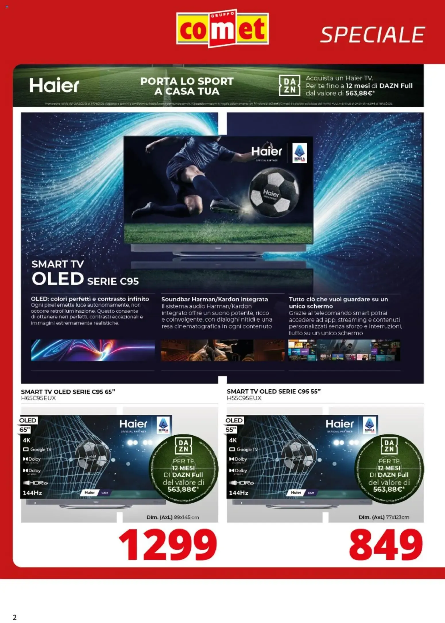 Speciale Video Haier - Comet da 3 agosto a 13 settembre di 2026 - Pagina del volantino 2