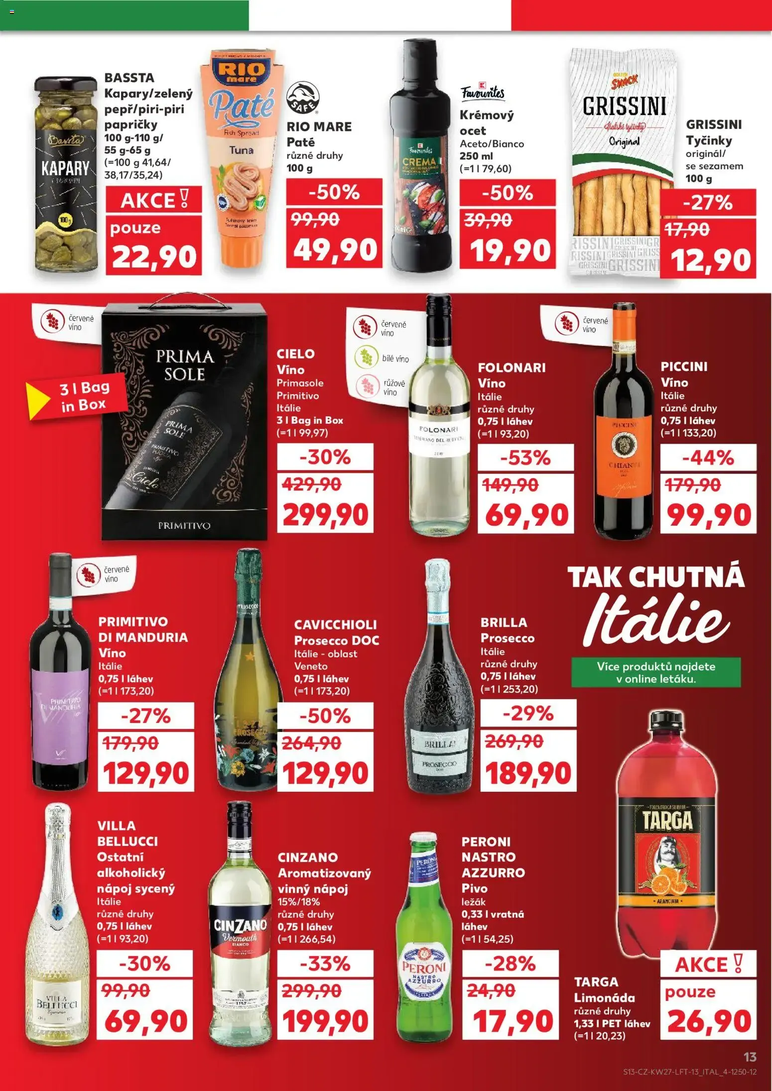 Kaufland: Letní osvěžení za skvělé ceny! - 1. července 7. července 2026 - Page 13