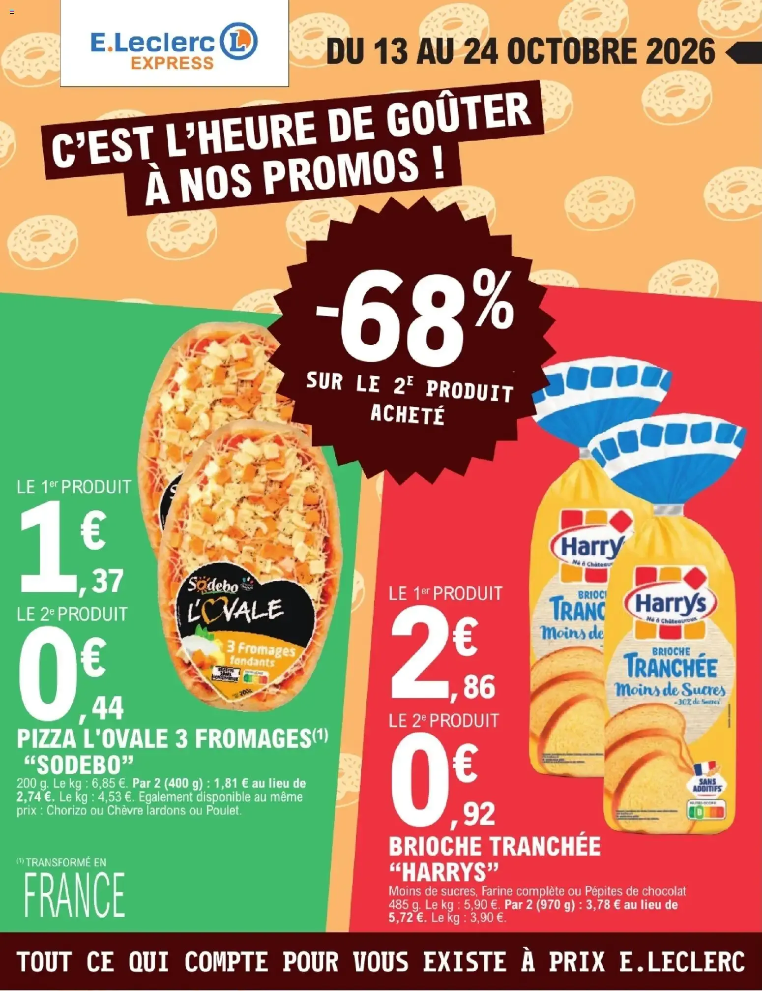 Catalogue E.Leclerc du 13/10/2026 | Nouveau promo prospectus du 13 octobre au 24 octobre 2026 - Catalogue page 1