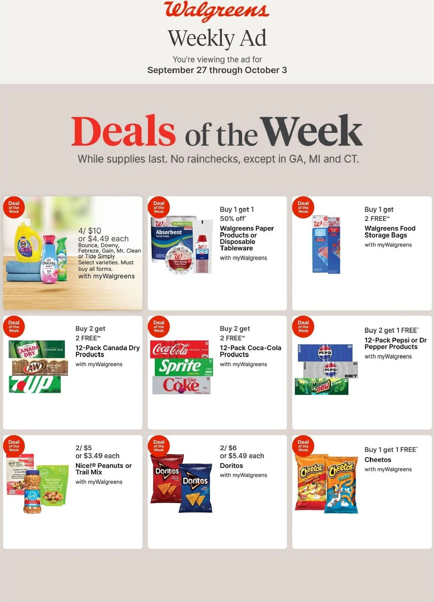 Walgreens Weekly Ad