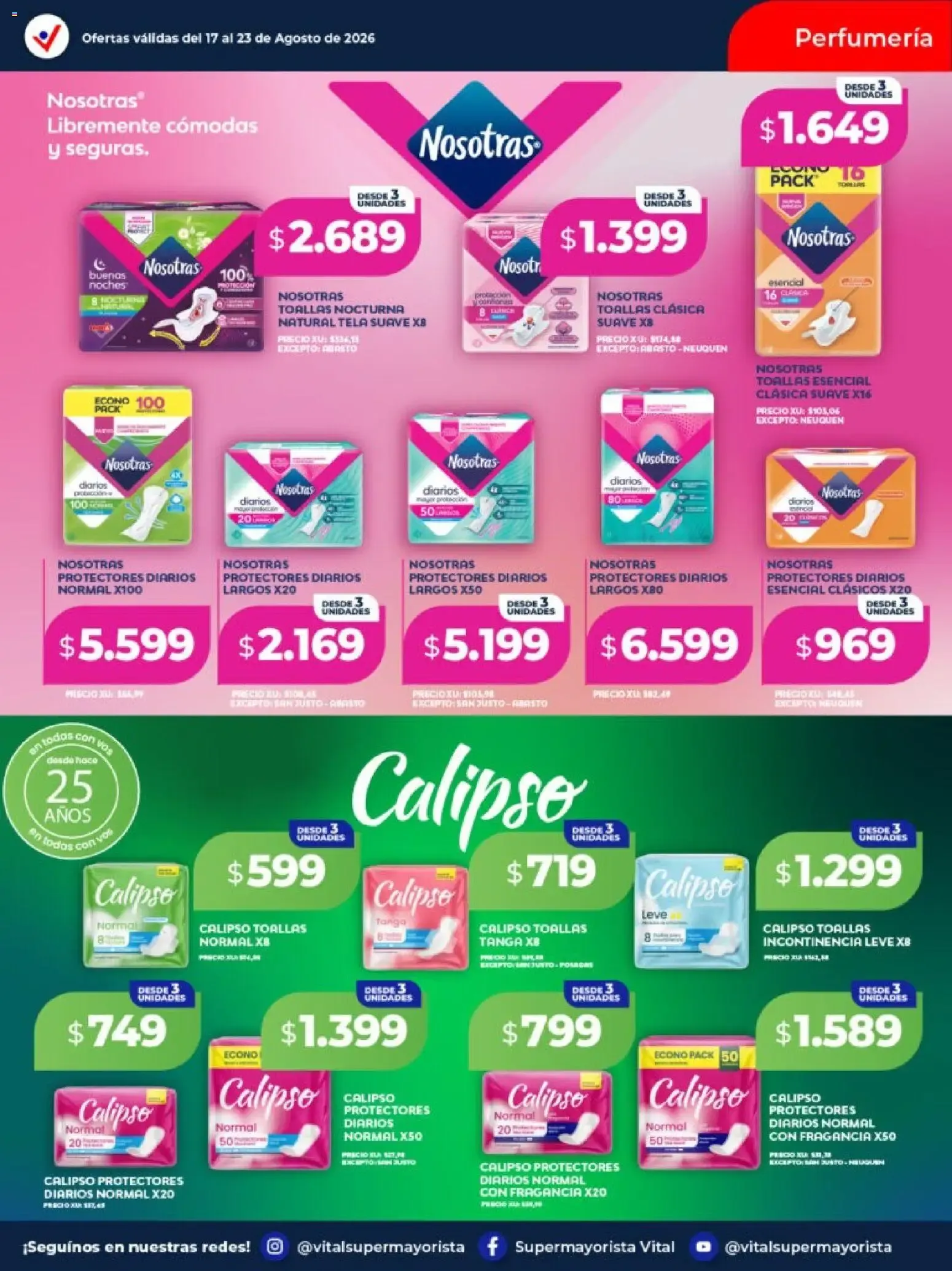 Ofertas de Vital - Ofertas || del 17/08/2026 - 23/08/2026 || Catálogo 17 de agosto al 23 de agosto 2026 - Página 7 del catálogo
