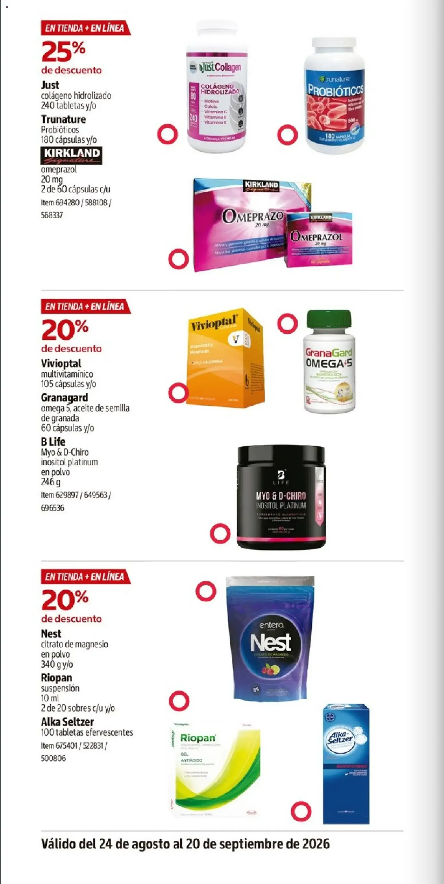 Catálogo de Catálogo COSTCO de 24/08/2026 - ofertas y promociones 24 de agosto al 20 de septiembre 2026 - Pagina 32
