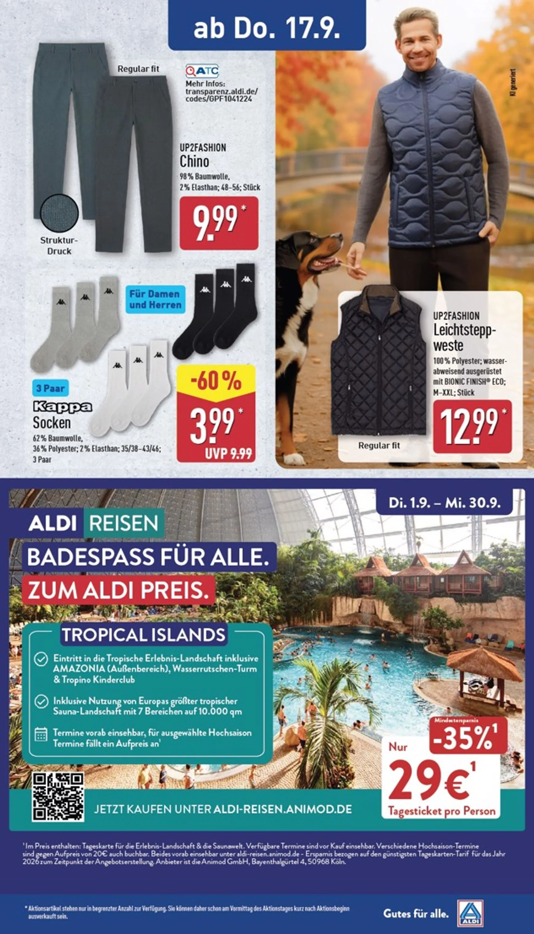 ALDI NORD Prospekt nächste Woche – von Montag 14.09.2026 bis Samstag 19.09.2026 von 14. September bis 19. September 2026 - Prospekt seite 29