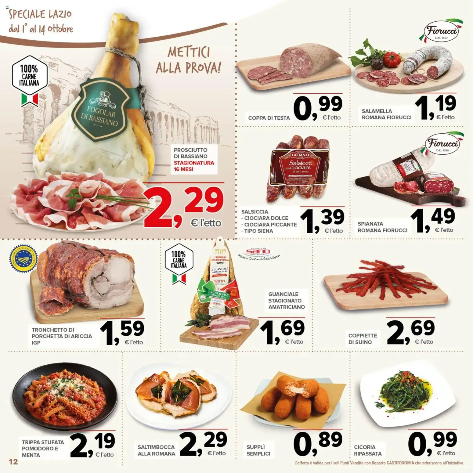 Todis: Offerte dal 1 al 14 Ottobre da 1 ottobre a 14 ottobre di 2026 - Pagina del volantino 12