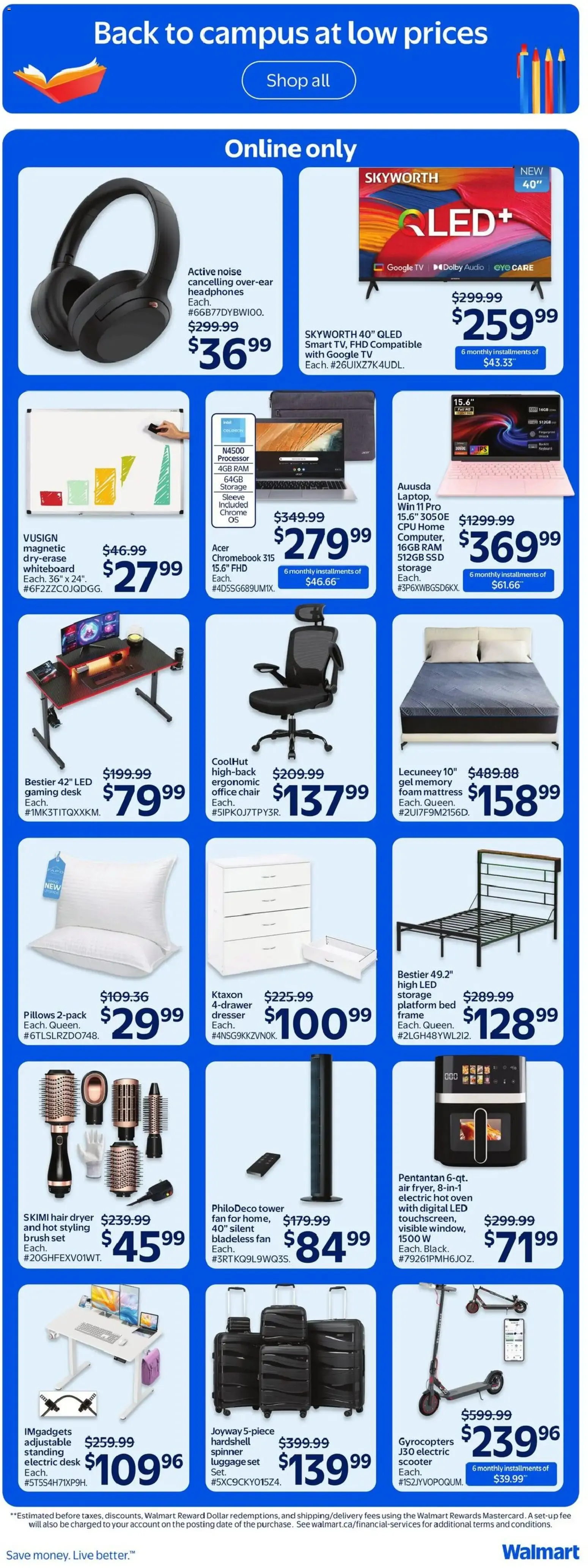 Walmart weekly flyer from Aug 20, 2026 > weekly specials & deals from August 20 to August 26 2026 - flyer page 6