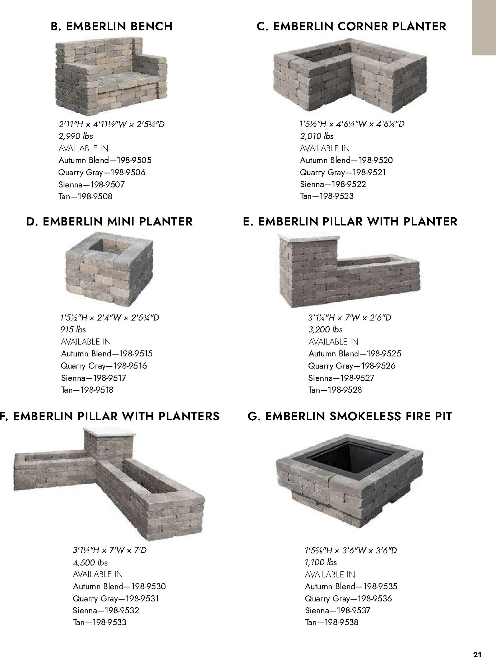 Weekly ad OUTDOOR LIVING BLOCK PROJECTS & BUNDLES from April 2 to December 31 2026 - Page 22
