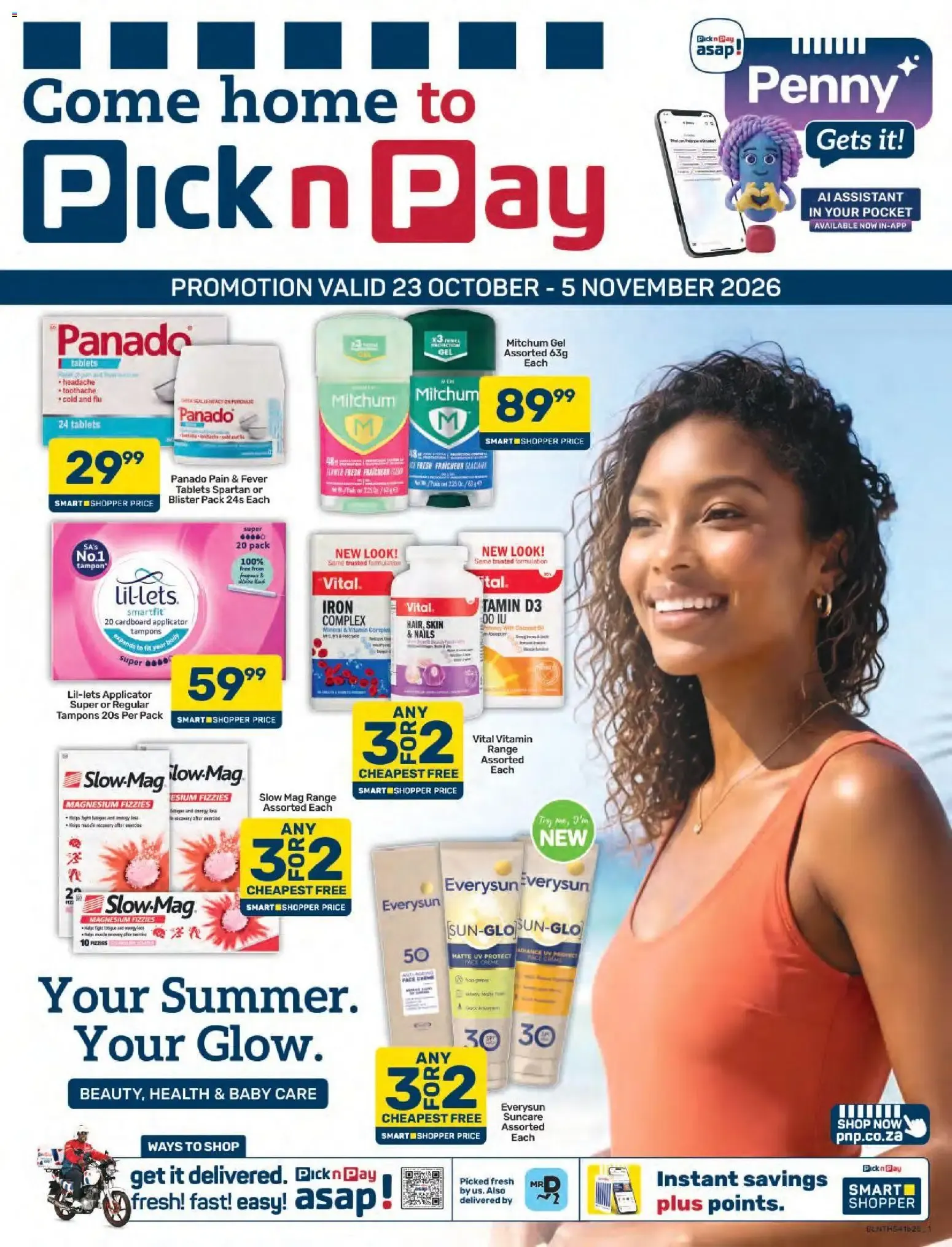 Pick n Pay Health & Beauty Specials (23/10/2026 - 05/11/2026) Online from 23 October to 5 November 2026 - Catalogue Page 1