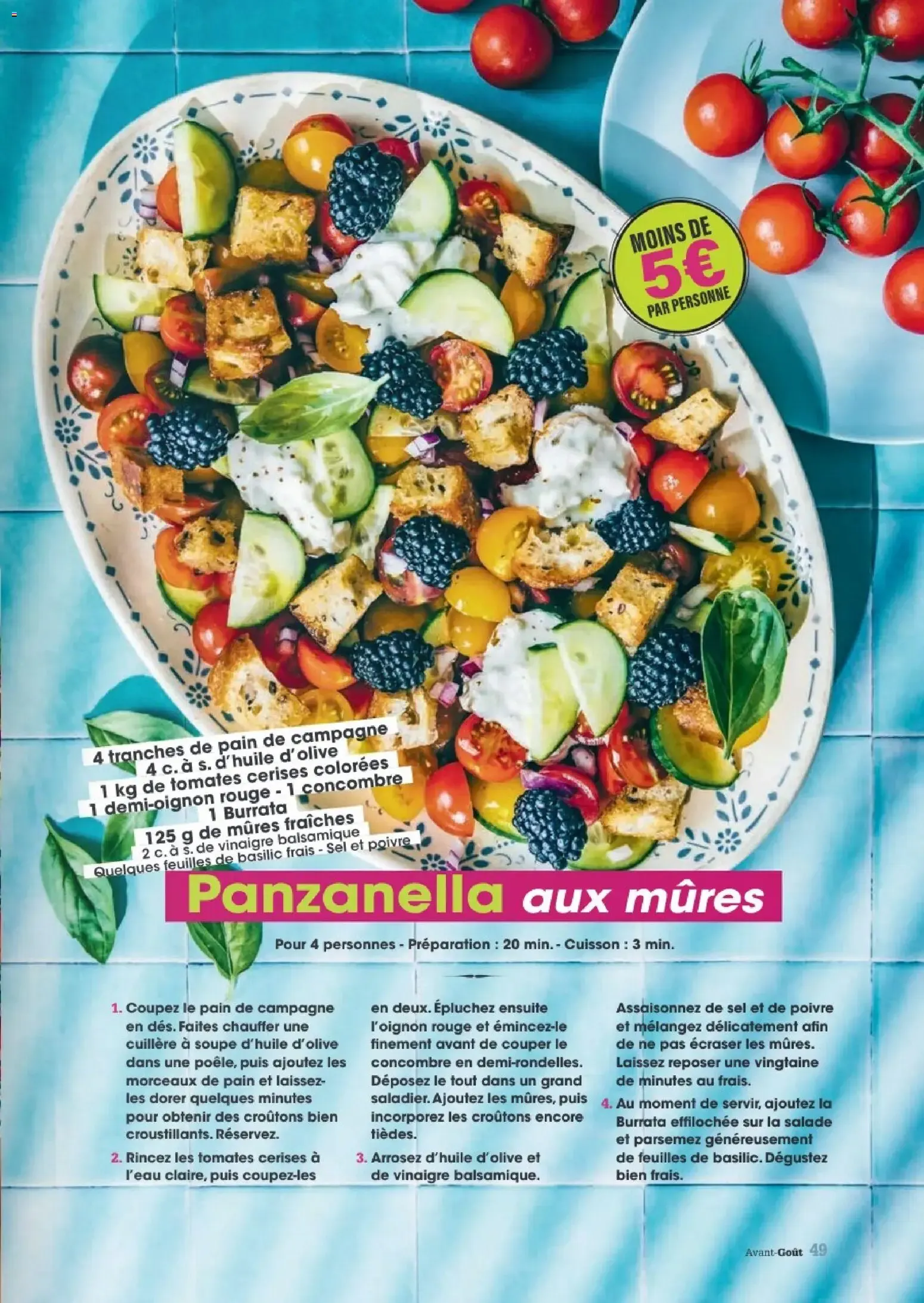 Avant-Gout Grand Frais - Été 2026 du 30 septembre au 31 octobre 2026 - Catalogue page 49