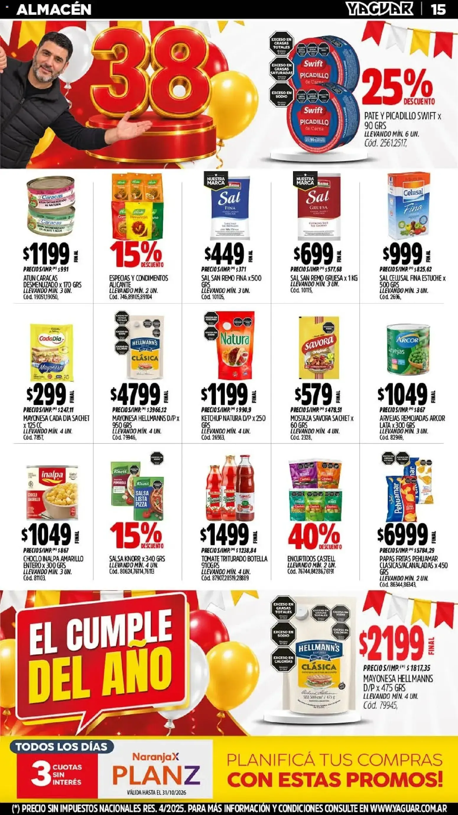 Ofertas de Yaguar - Oferta Semanal General Roca del 05/10/2026 - 10/10/2026 5 de octubre al 10 de octubre 2026 - Página 13 del catálogo