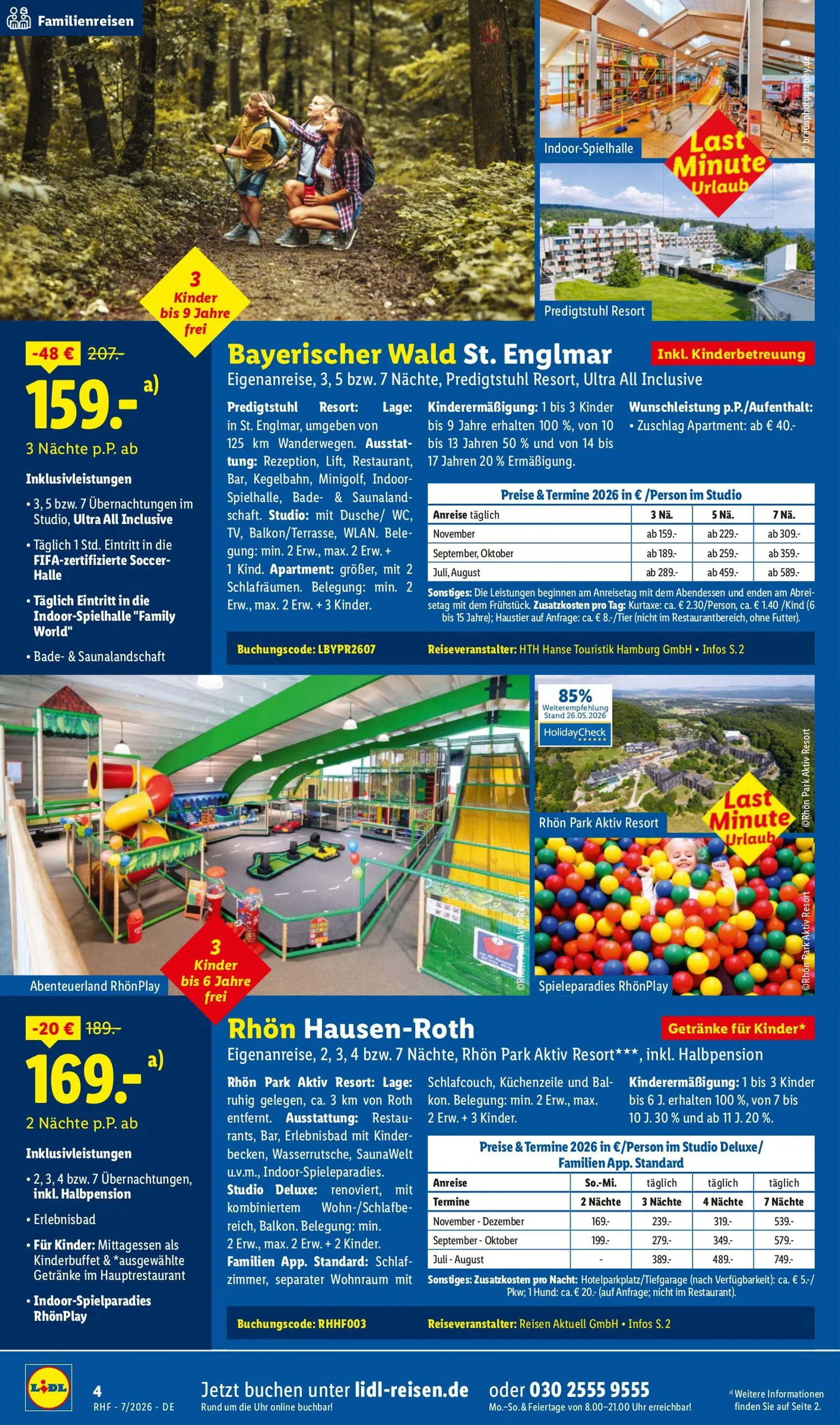 Lidl - Juli Reise-Highlights Prospekt – von Mittwoch 01.07.2026 bis Freitag 31.07.2026 von 1. Juli bis 31. Juli 2026 - Prospekt seite 4