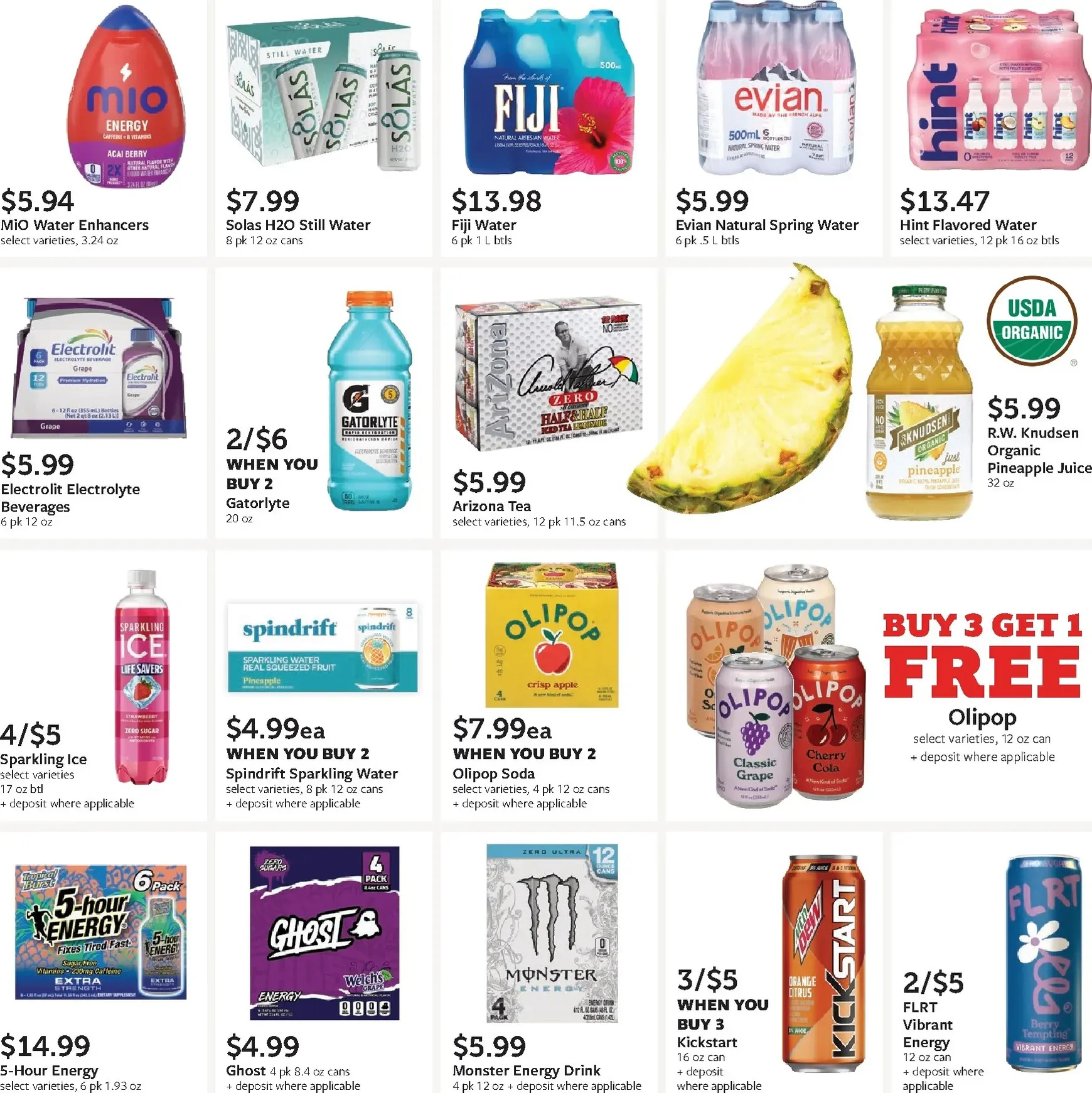 Weekly promotion Current Fareway - Score Big on Flavor leaflet valid from Monday 08/31/2026 to Saturday 09/26/2026 spanning from August 31 to September 26 2026 - Page 19 for Catalogue 365