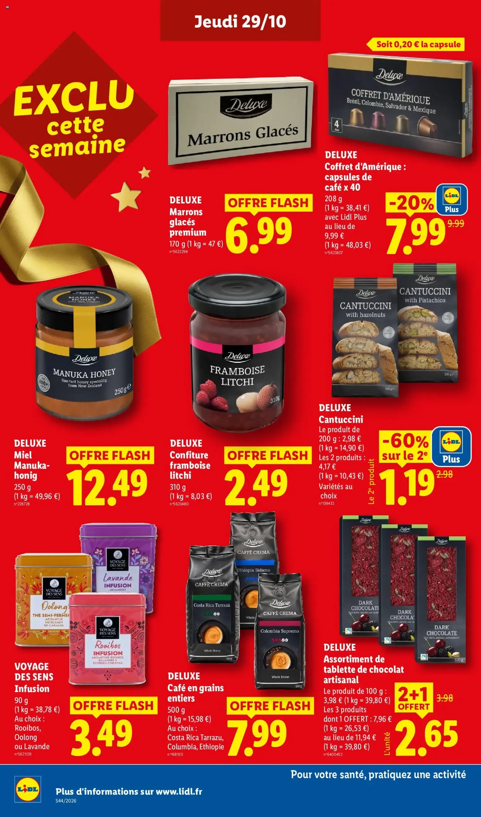 LIDL: Faites briller les fêtes à prix minis ! du 29 octobre au 4 novembre 2026 - Catalogue page 28