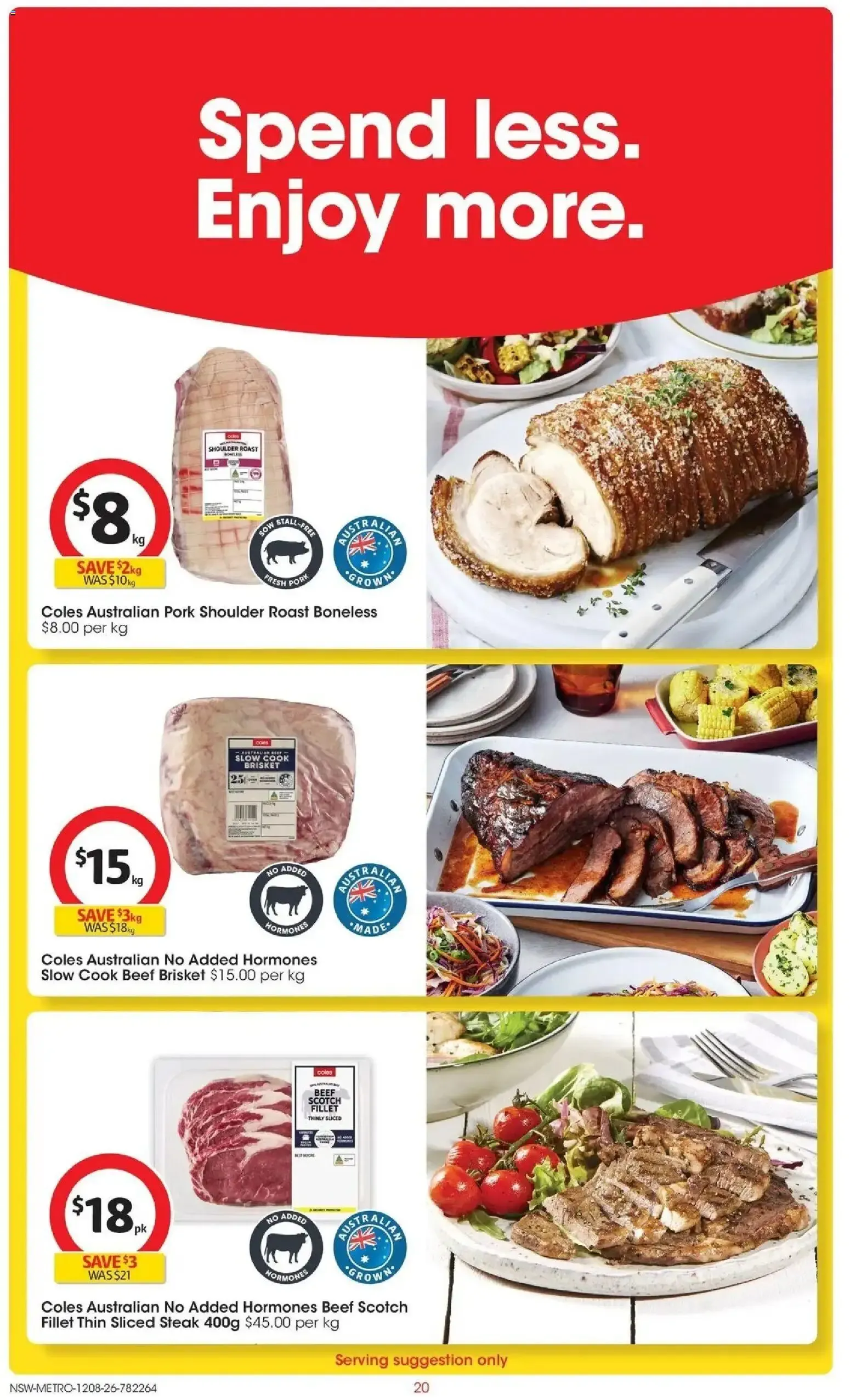 Coles catalogue valid from 12/08/2026 > Online Australia - Catalogue valid from 12 August to 18 August 2026 - page 20