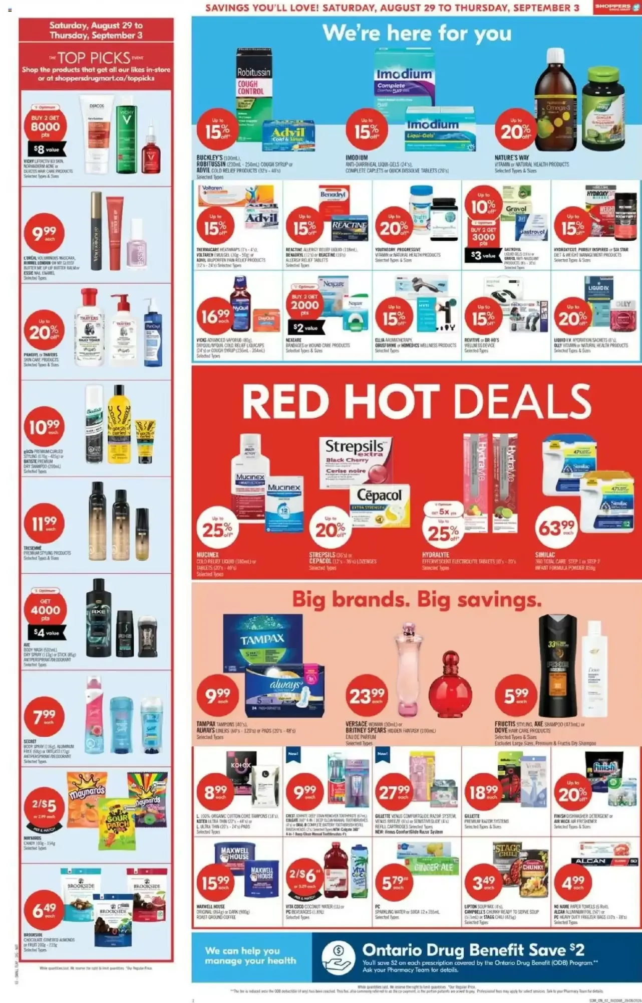 Shoppers Drug Mart flyer week 35 from August 29 to September 3 2026 - flyer page 4