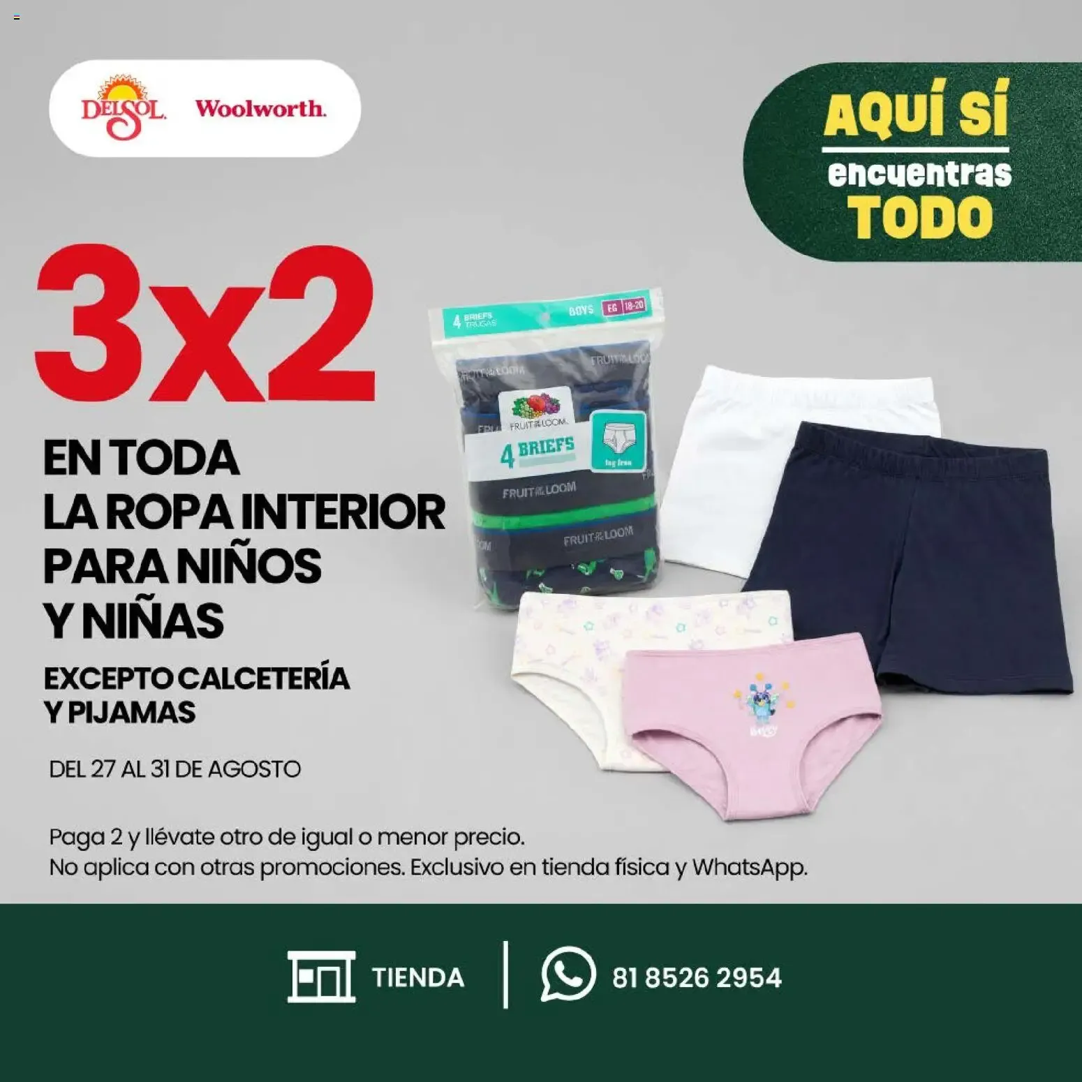Catálogo de Del Sol y Woolworth katalog Promociones (27/08/2026 - 31/08/2026) - catálogo en línea 27 de agosto al 31 de agosto 2026 - Pagina 5