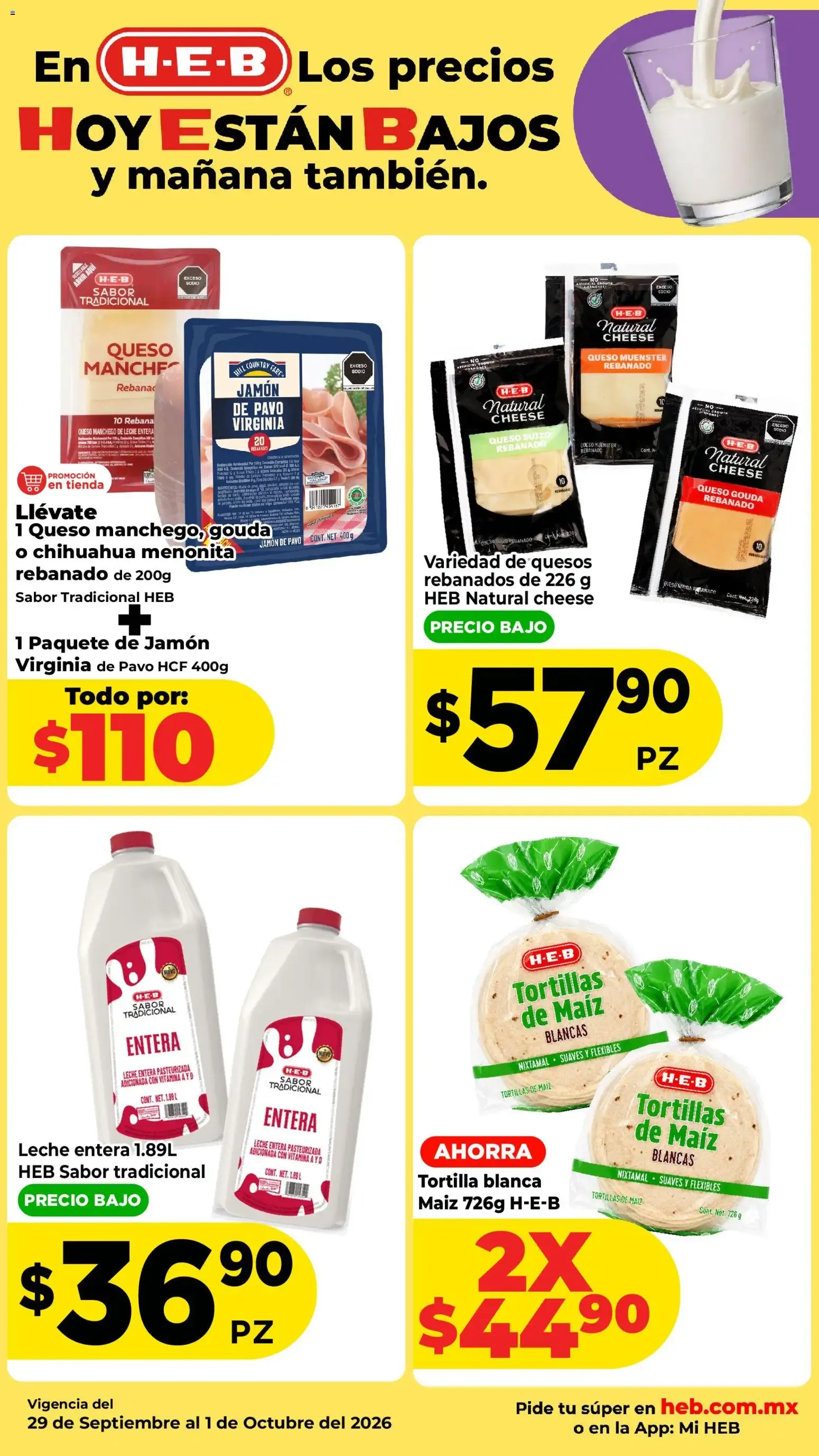 Catálogo de En H-E-B Los precios HOY ESTÁN BAJOS y mañana también. 29 de septiembre al 1 de octubre 2026 - Pagina 3