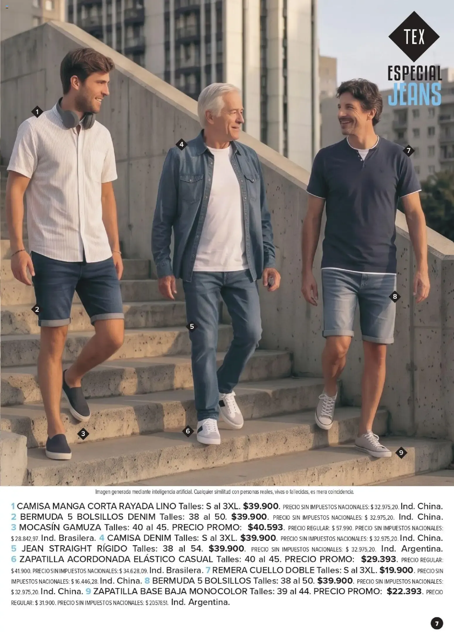 Ofertas de Carrefour - Tex | Especial Jeans || del 04/09/2026 - 21/09/2026 || Promociones 4 de septiembre al 21 de septiembre 2026 - Página 7 del catálogo