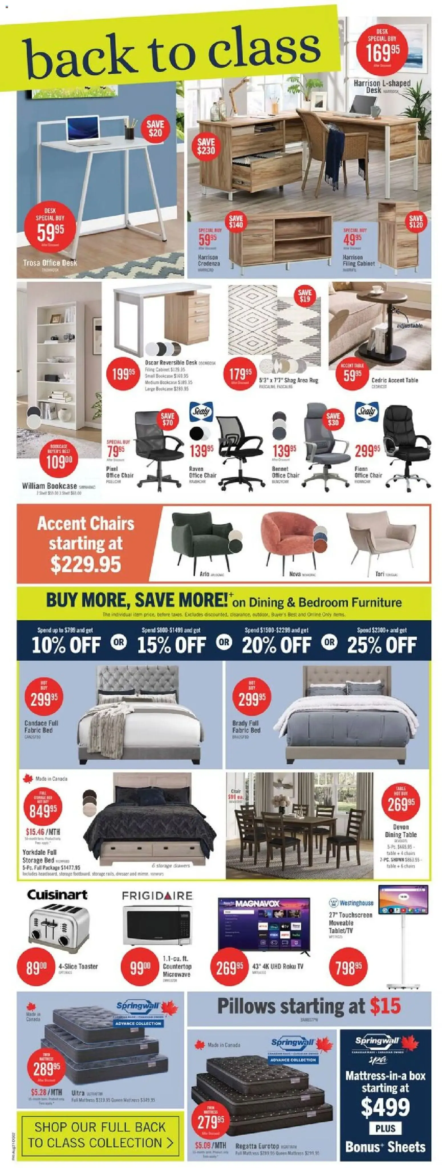 Sleep Better Sale from August 20 to September 2 2026 - flyer page 10