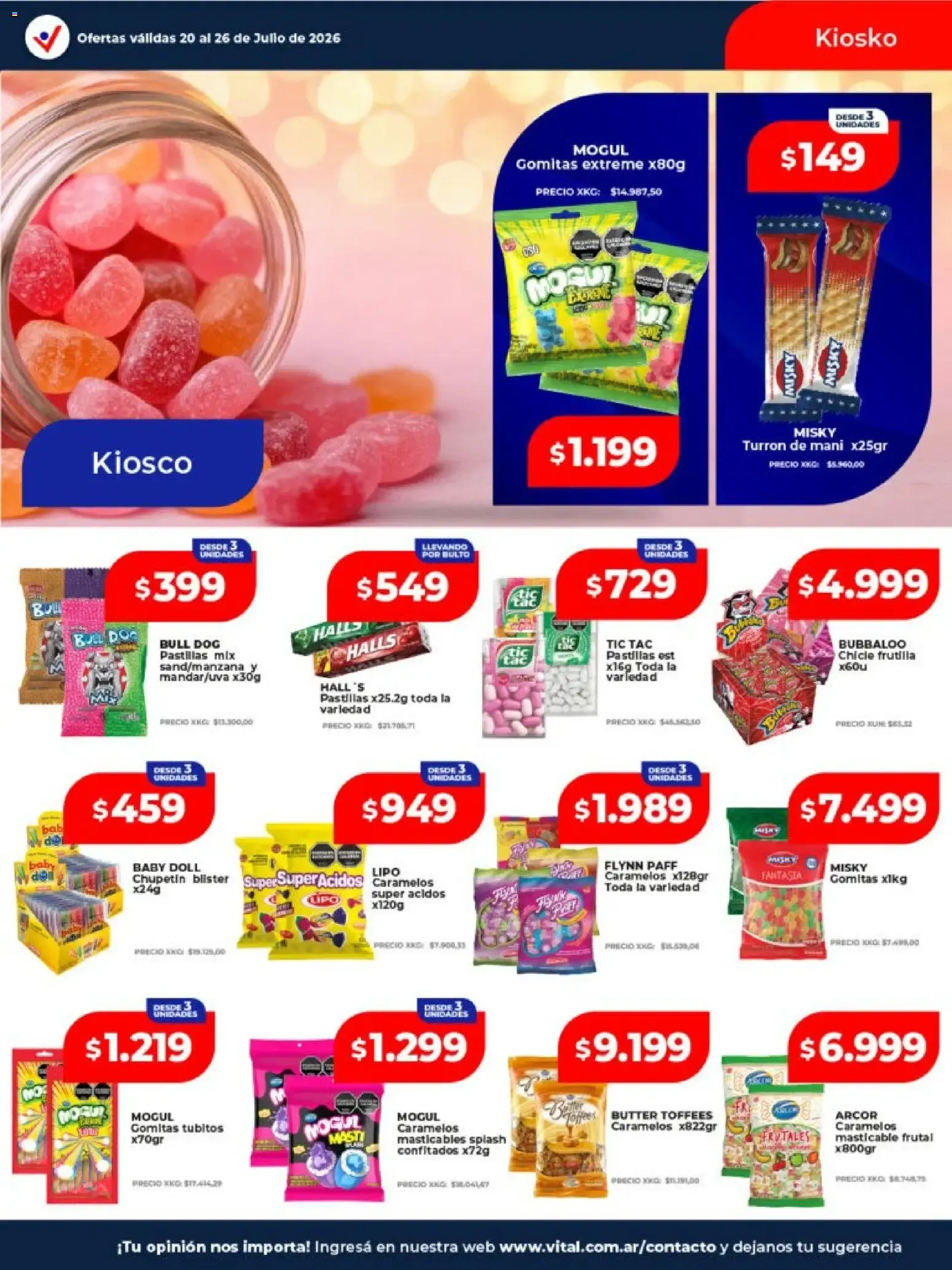 Ofertas de Vital - Ofertas || del 20/07/2026 - 26/07/2026 || Catálogo 20 de julio al 26 de julio 2026 - Página 24 del catálogo