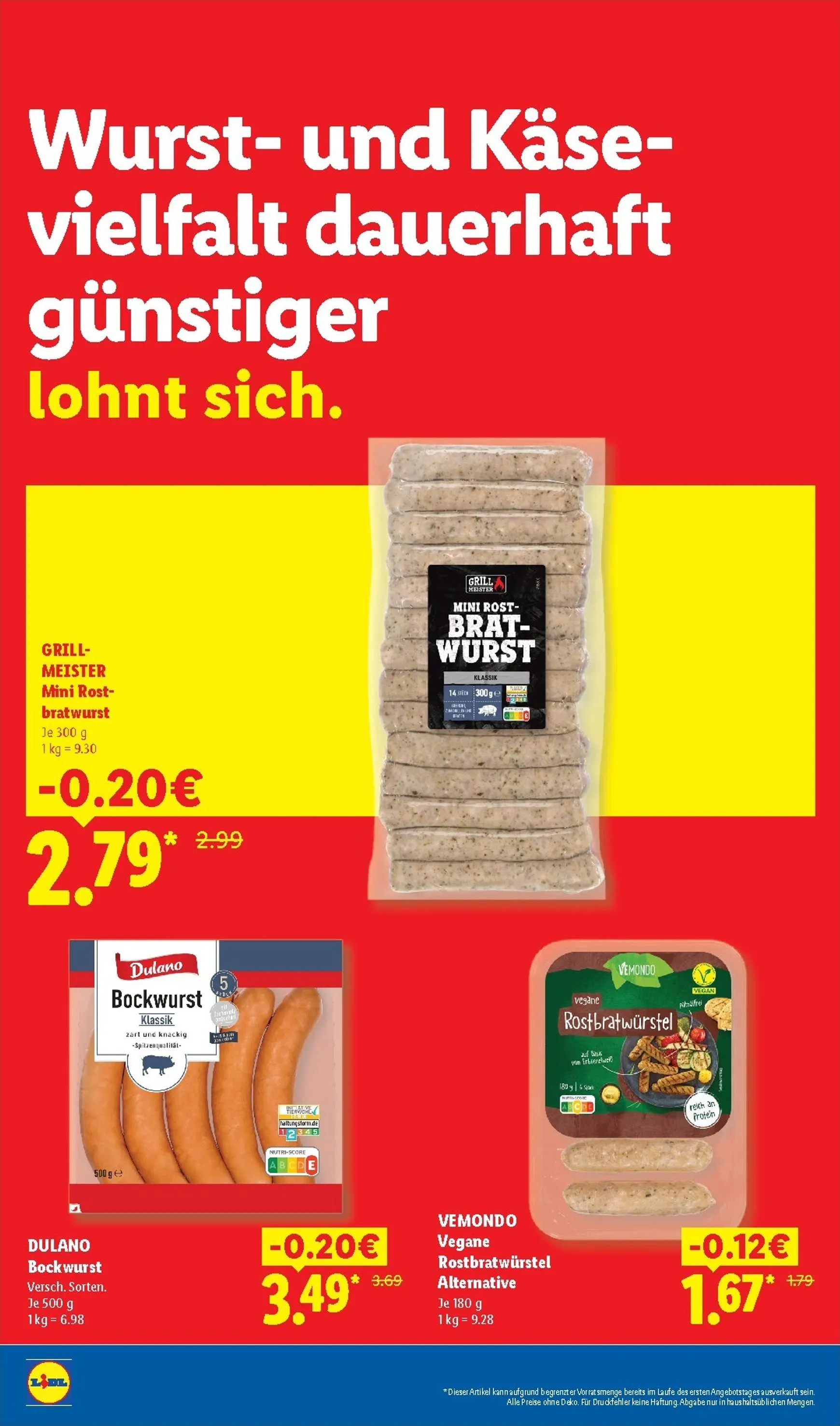 Lidl: Der Preisführer macht Deutschland dauerhaft günstiger! von 1. Juli bis 31. August 2026 - Prospekt seite 24