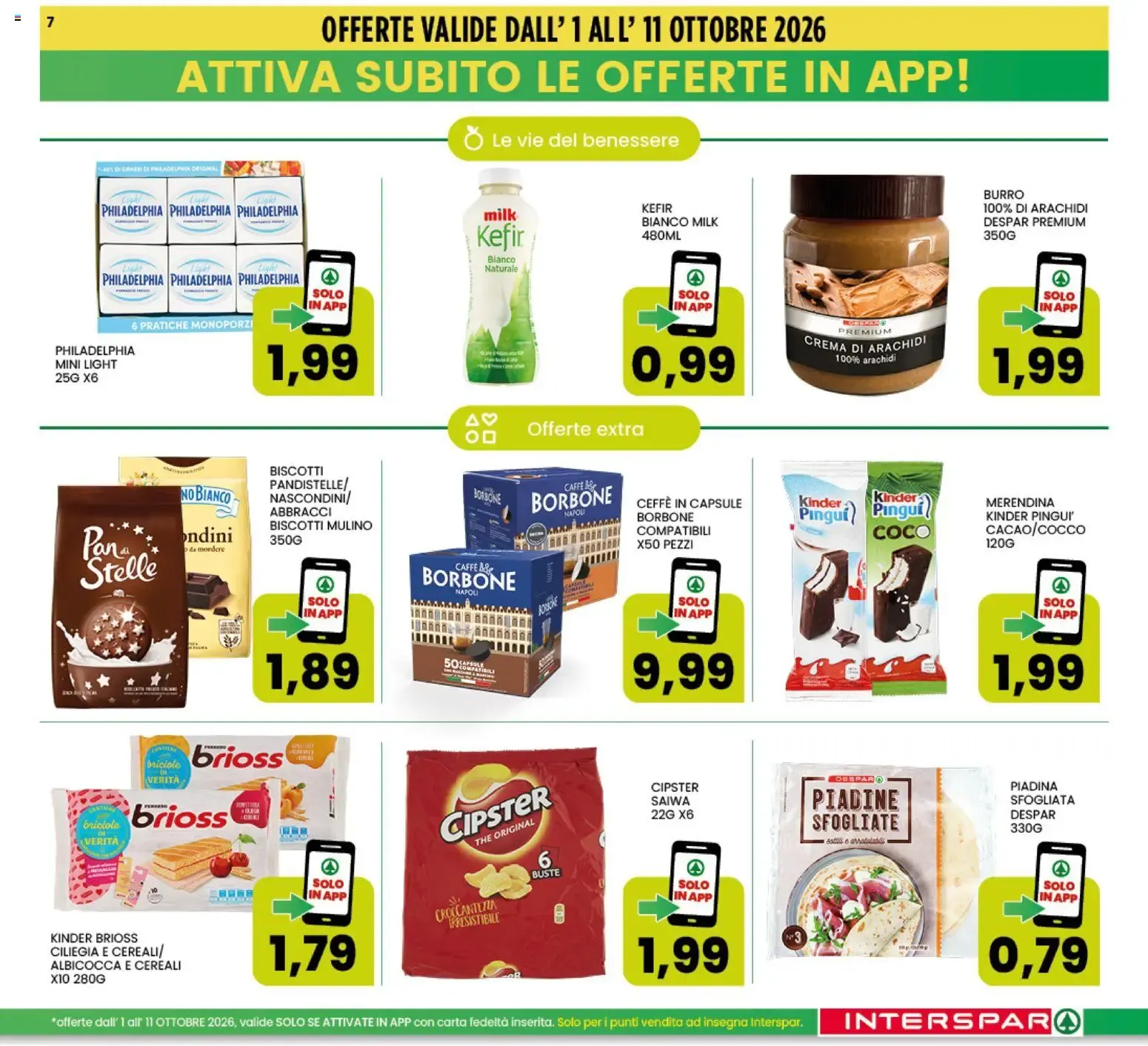 Nuovo Interspar volantino dal 01/10/2026 > offerte anteprima 🛍️ da 1 ottobre a 11 ottobre di 2026 - Pagina del volantino 7