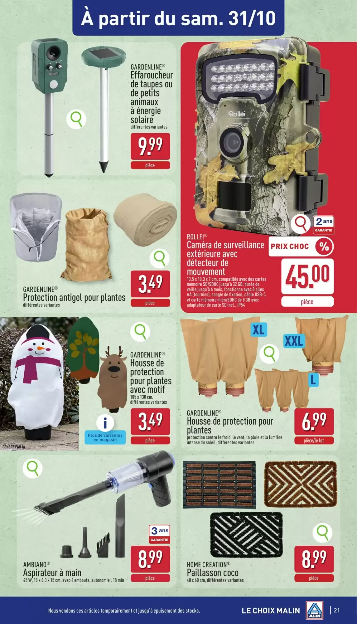 ALDI Dépliant del 26 al 31 de octubre van 26 oktober tot 31 oktober 2026 - folder pagina 21