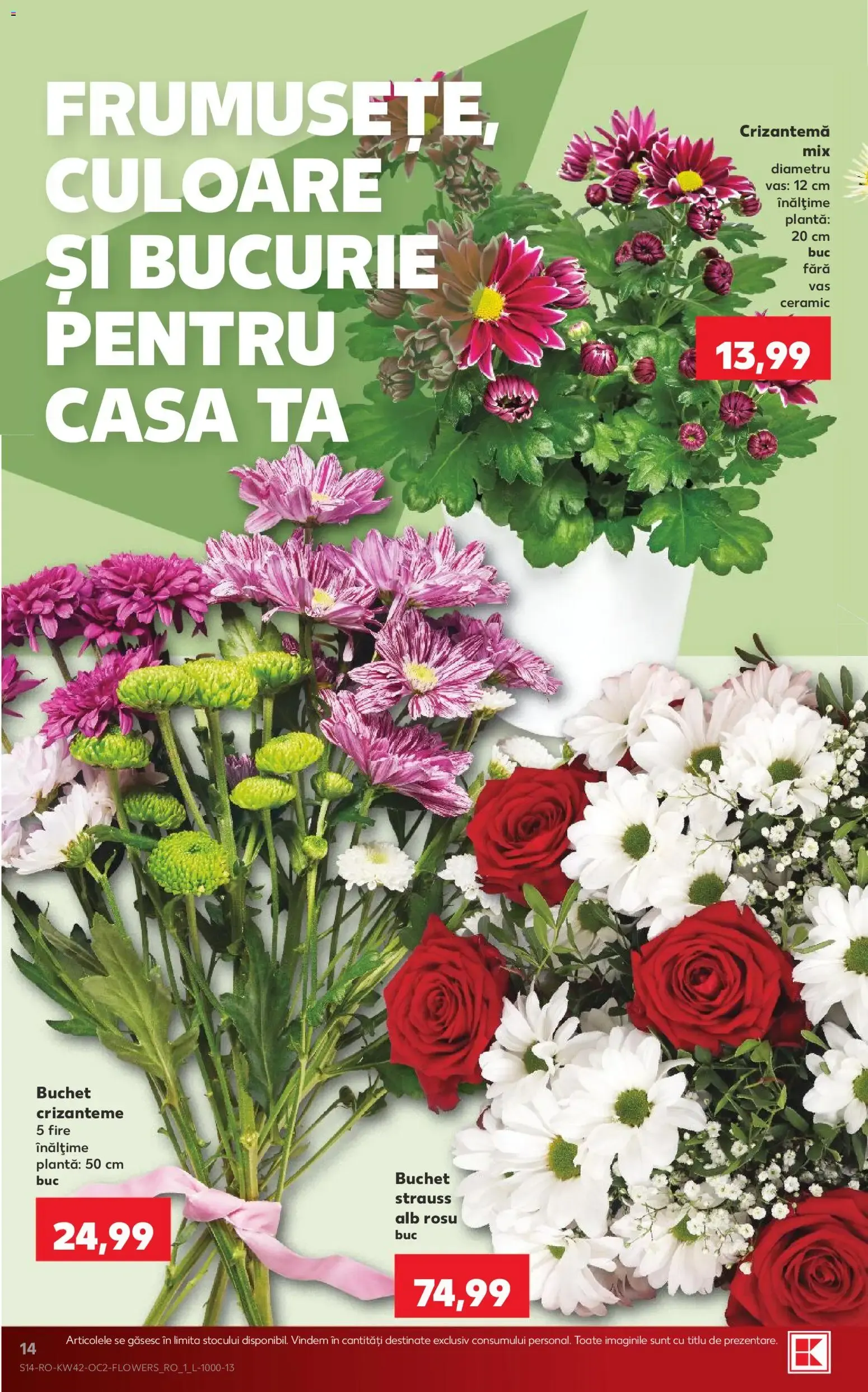 Catalog Kaufland Catalog 14.10.2026 - Revista si Oferta de la 14 octombrie până la 20 octombrie 2026 - Revista Pagina 14