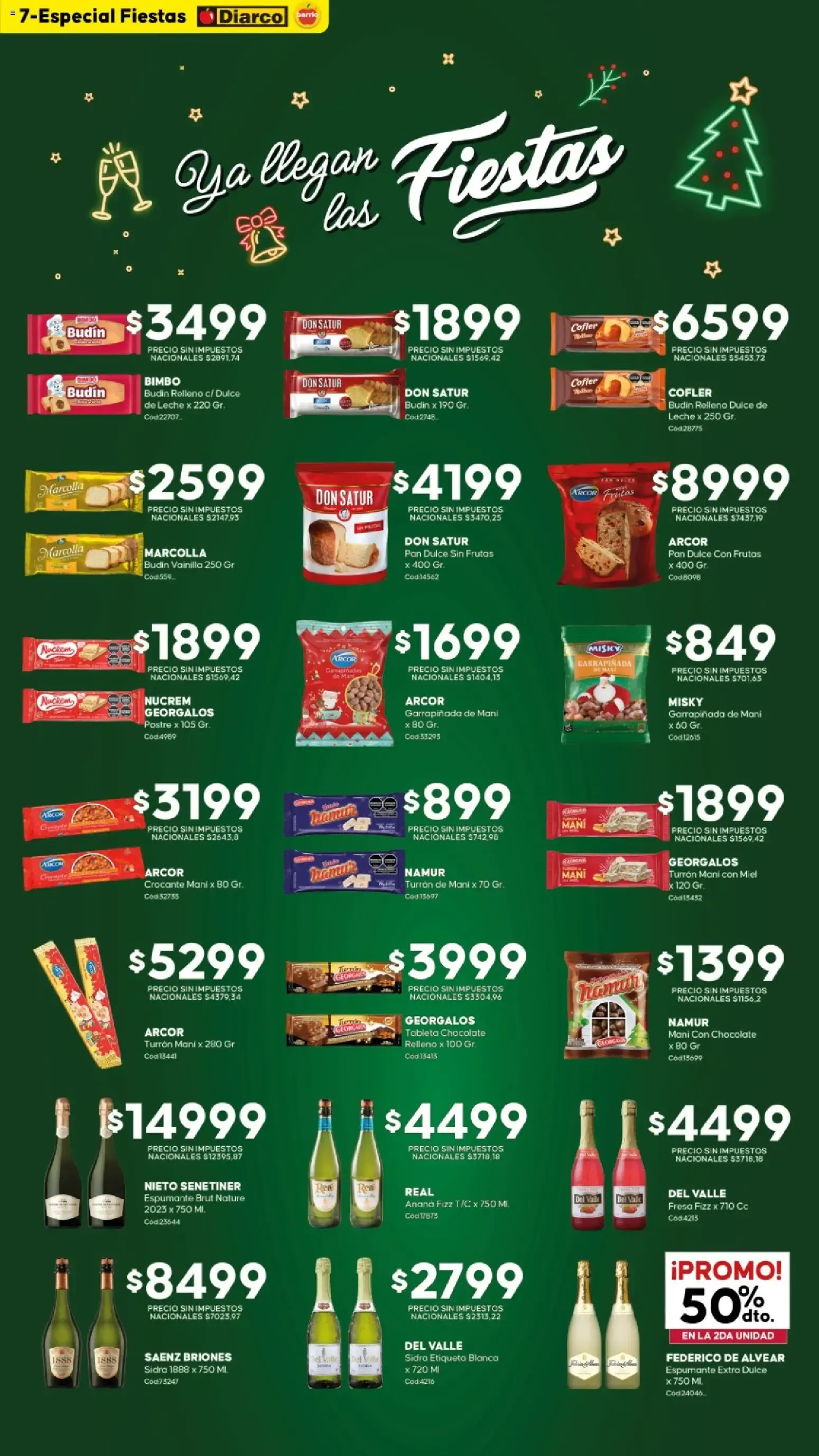 Ofertas de Diarco - OFERTAS DIARCO BARRIO del 26/10/2026 - 30/10/2026 26 de octubre al 30 de octubre 2026 - Página 7 del catálogo