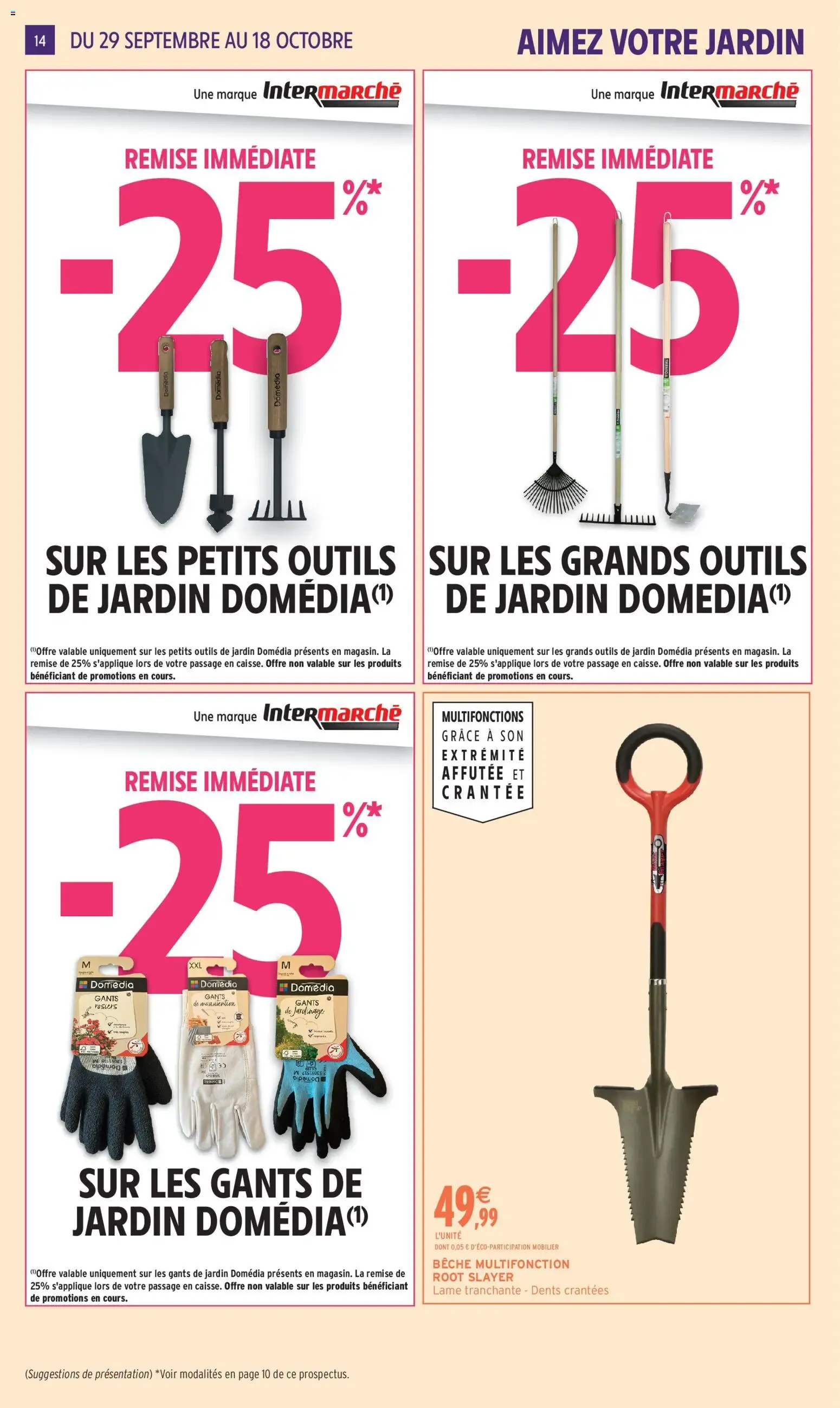 Intermarché - Aimez Votre Jardin du 29 septembre au 18 octobre 2026 - Catalogue page 14