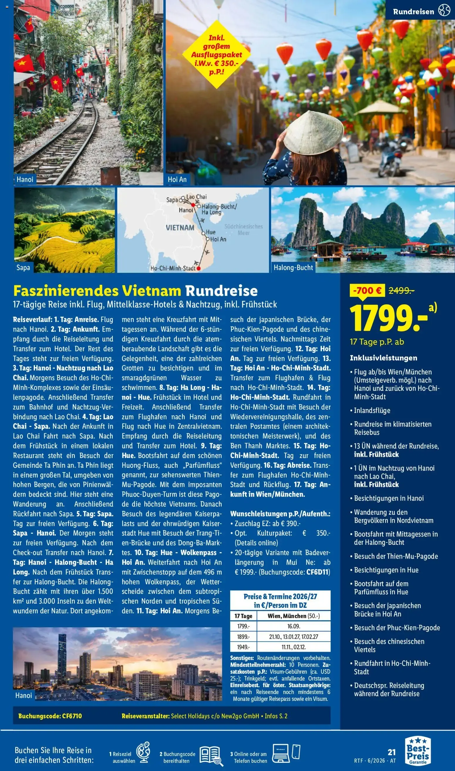 Lidl Reisen - Traumurlaub von 13. Juni bis 15. Juli 2026 - Flugblätt seite  21