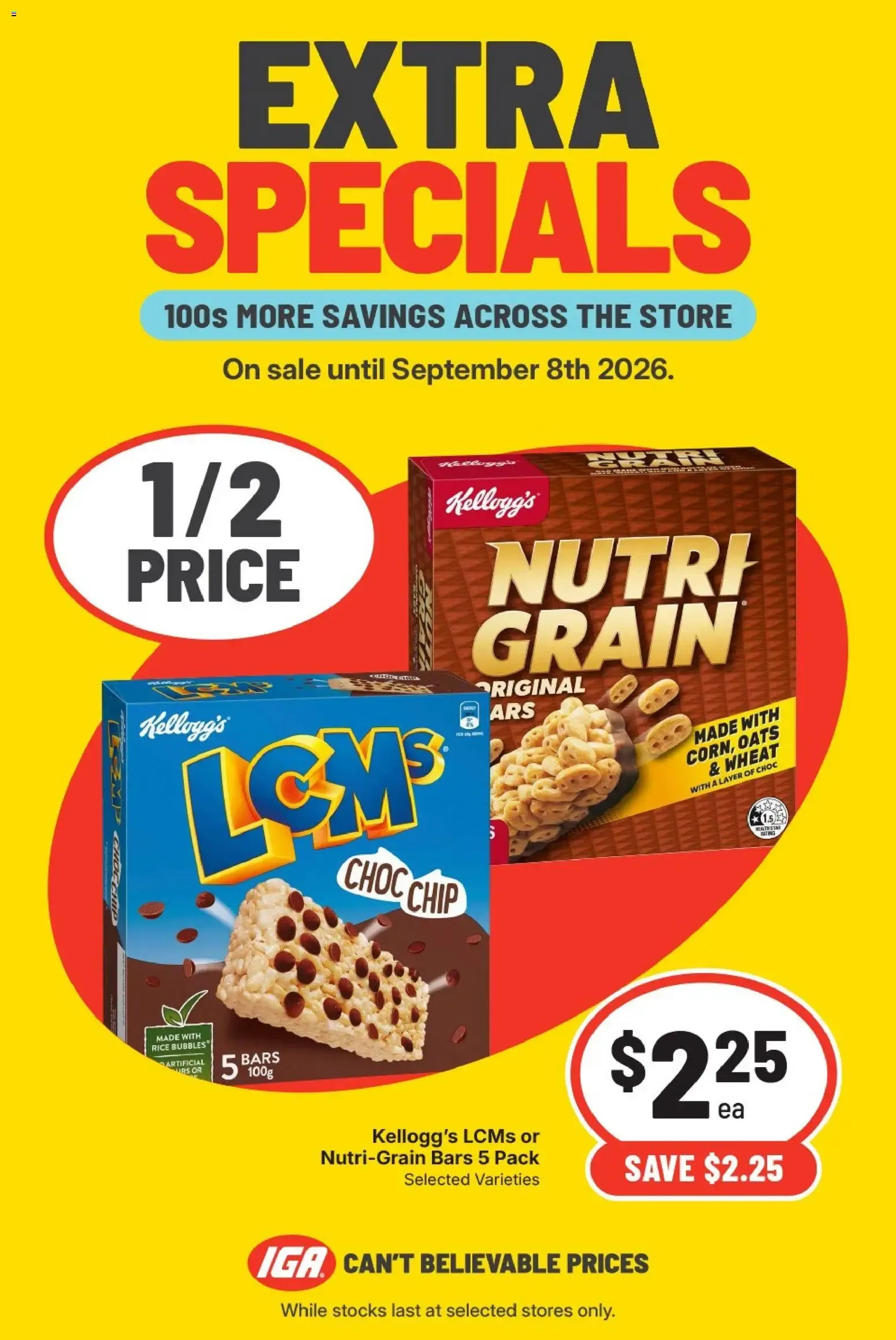 Extra Specials
