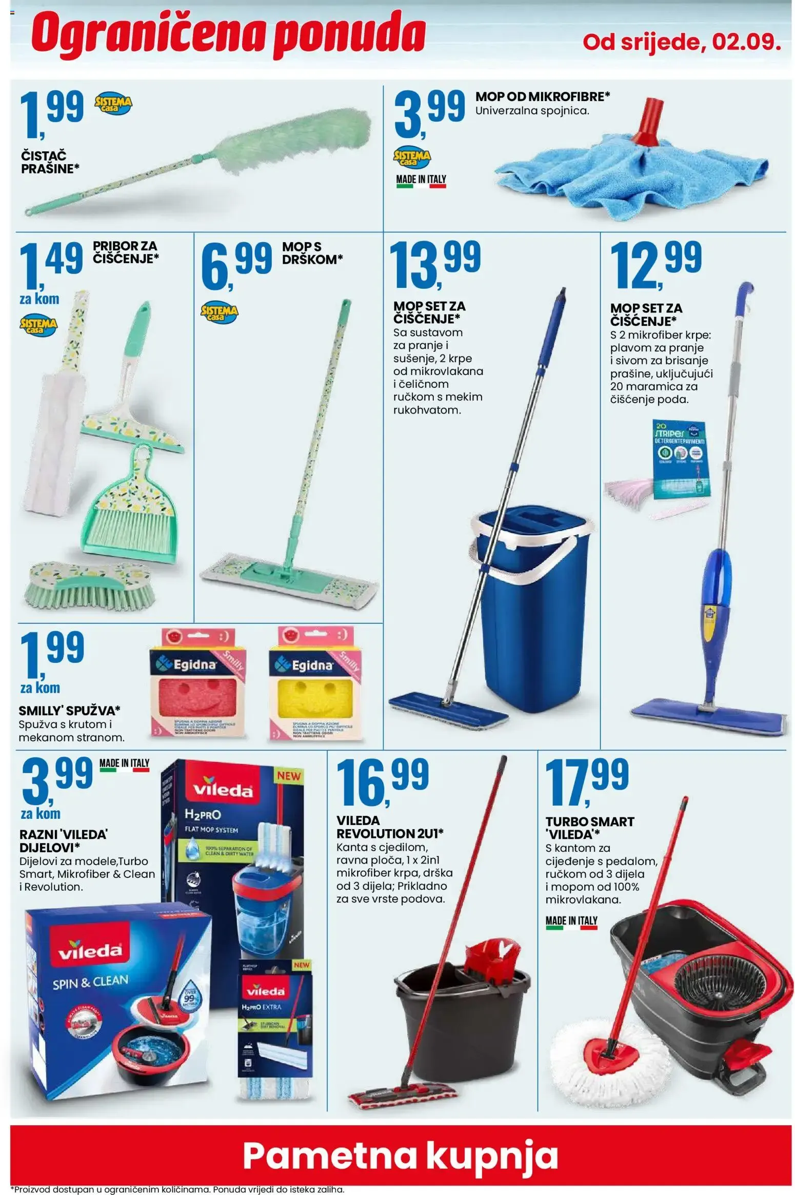 Katalog Euro Spin Pametna kupnja Akcija od 2. rujna do 8. rujna 2026. - Pregled Stranica 14