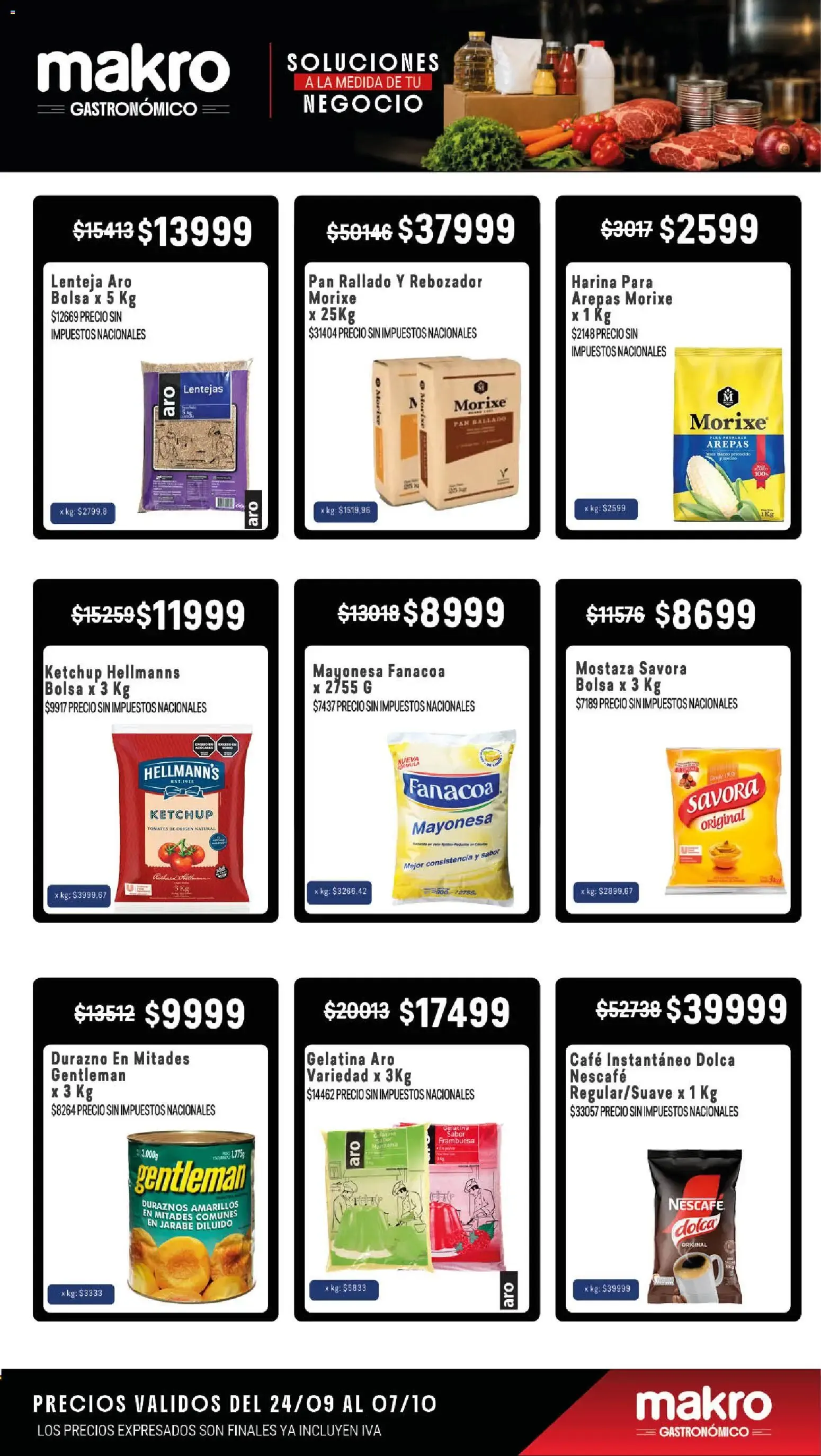 Ofertas de Makro - Ofertas Gastronómicas del 24/09/2026 - 07/10/2026 24 de septiembre al 7 de octubre 2026 - Página 4 del catálogo