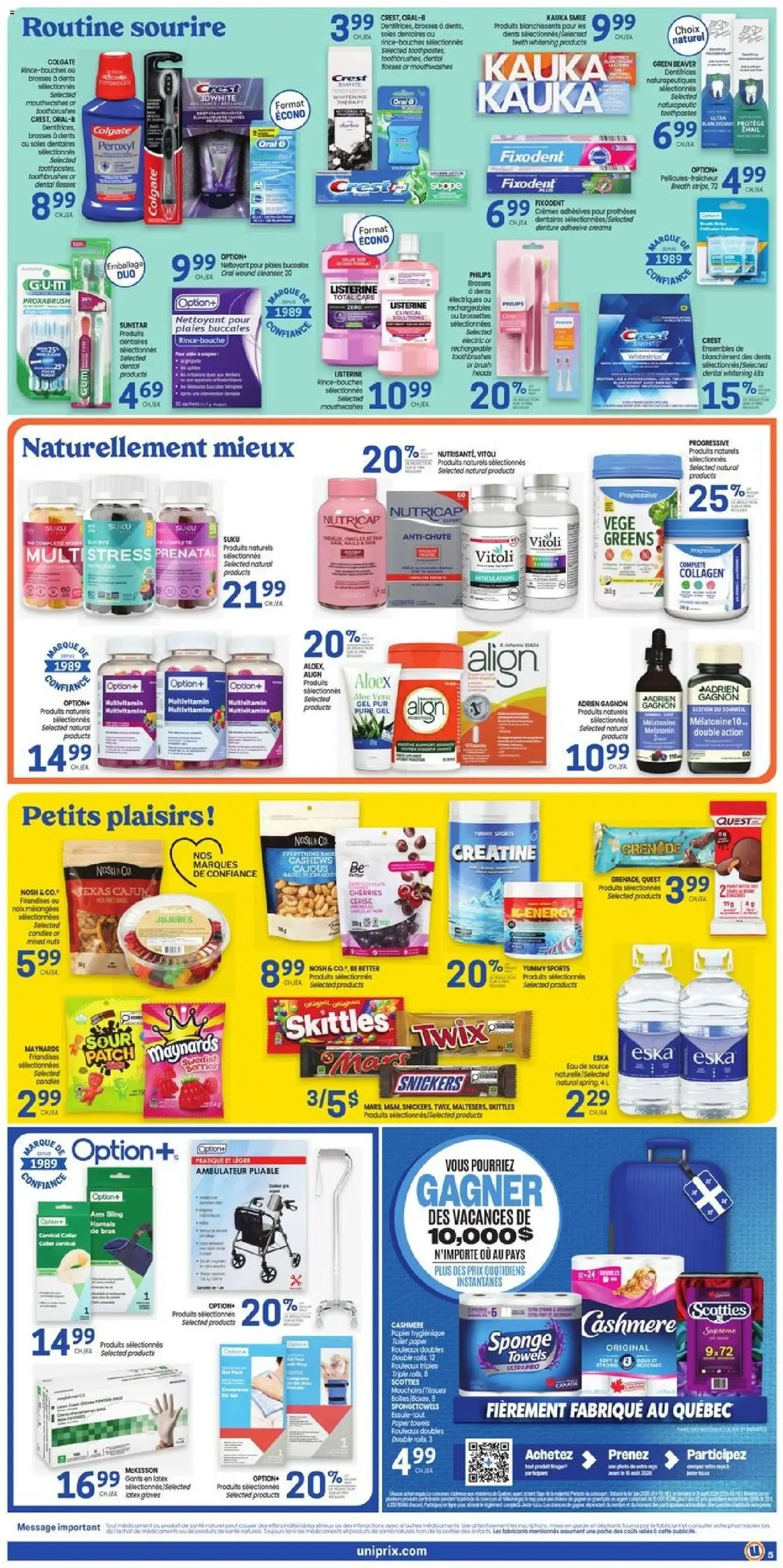 Uniprix weekly flyer / circulaire from Jul 9, 2026 > weekly specials & deals from July 9 to July 15 2026 - flyer page 6