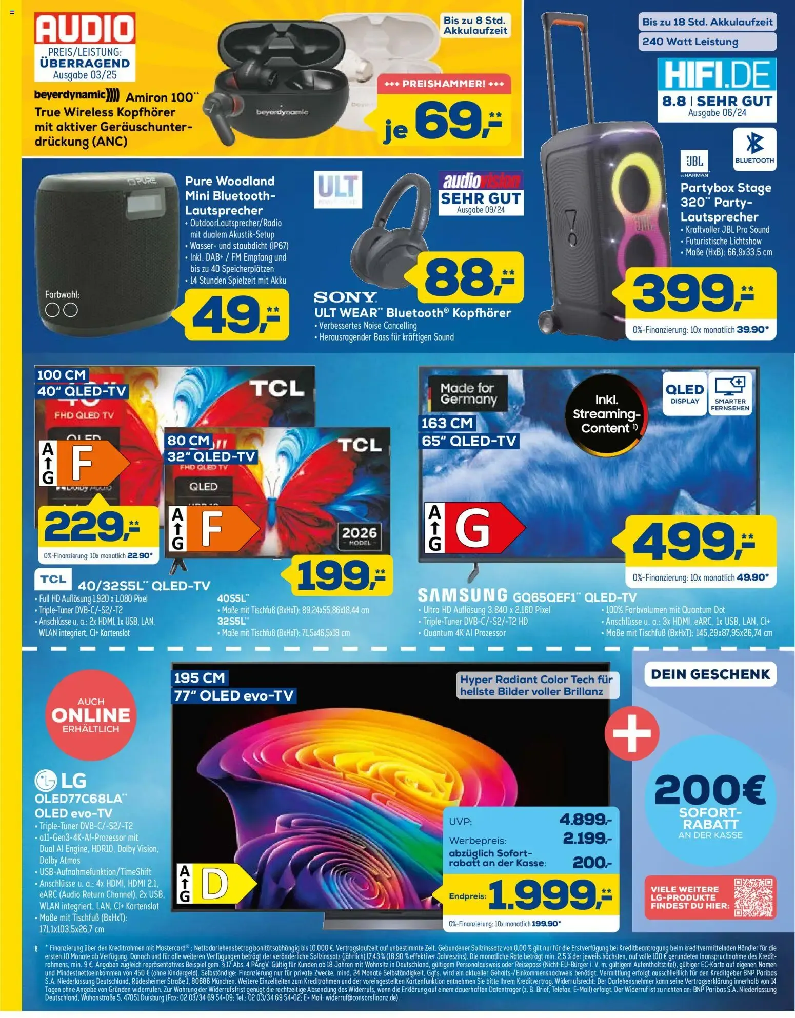 EuronicsXXL: Die besten Deals gibt's jetzt. von 26. September bis 2. Oktober 2026 - Prospekt seite 8