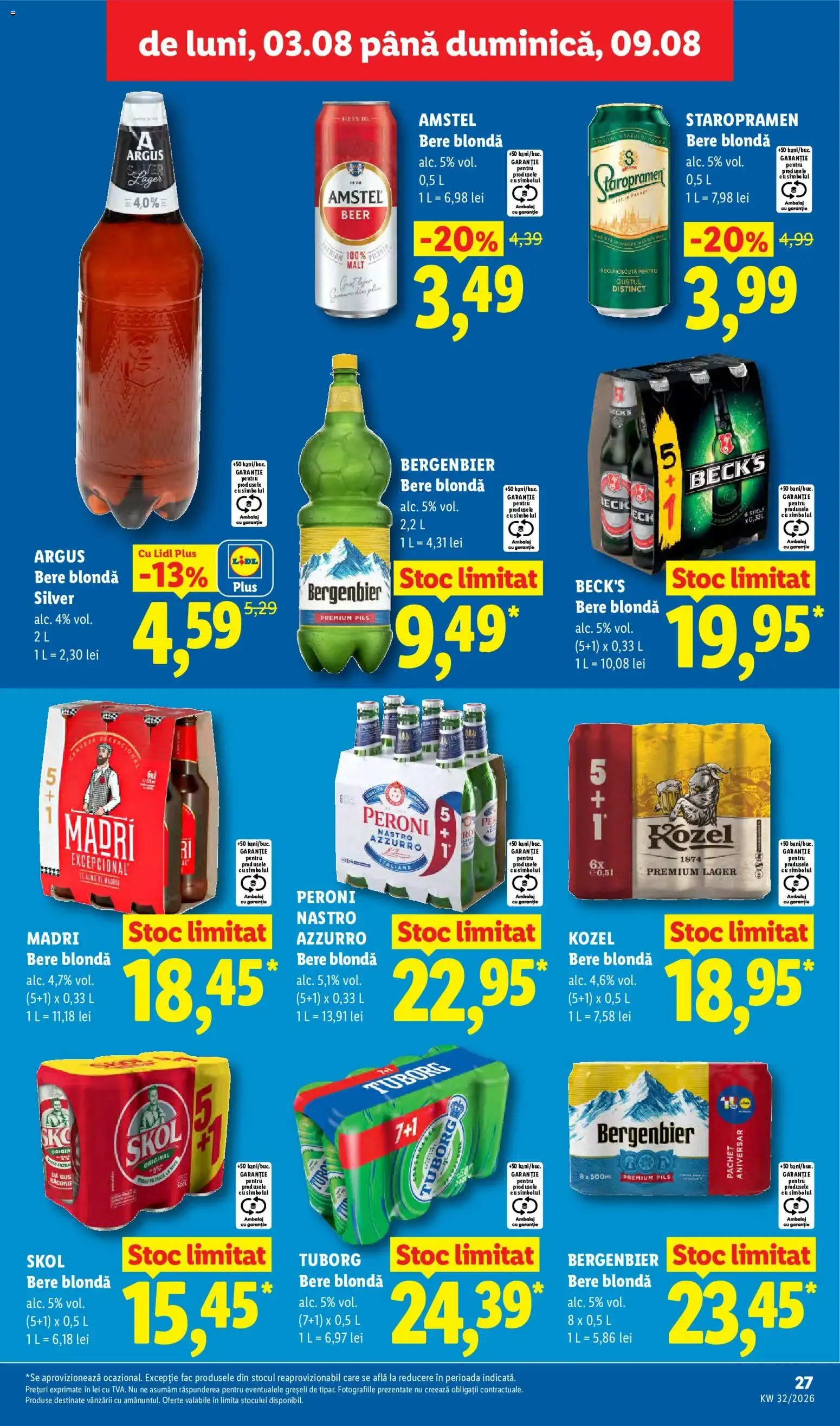 Catalog Catalog LIDL 03.08.2026 - Oferta și Revista online de la 3 august până la 9 august 2026 - Revista Pagina 27