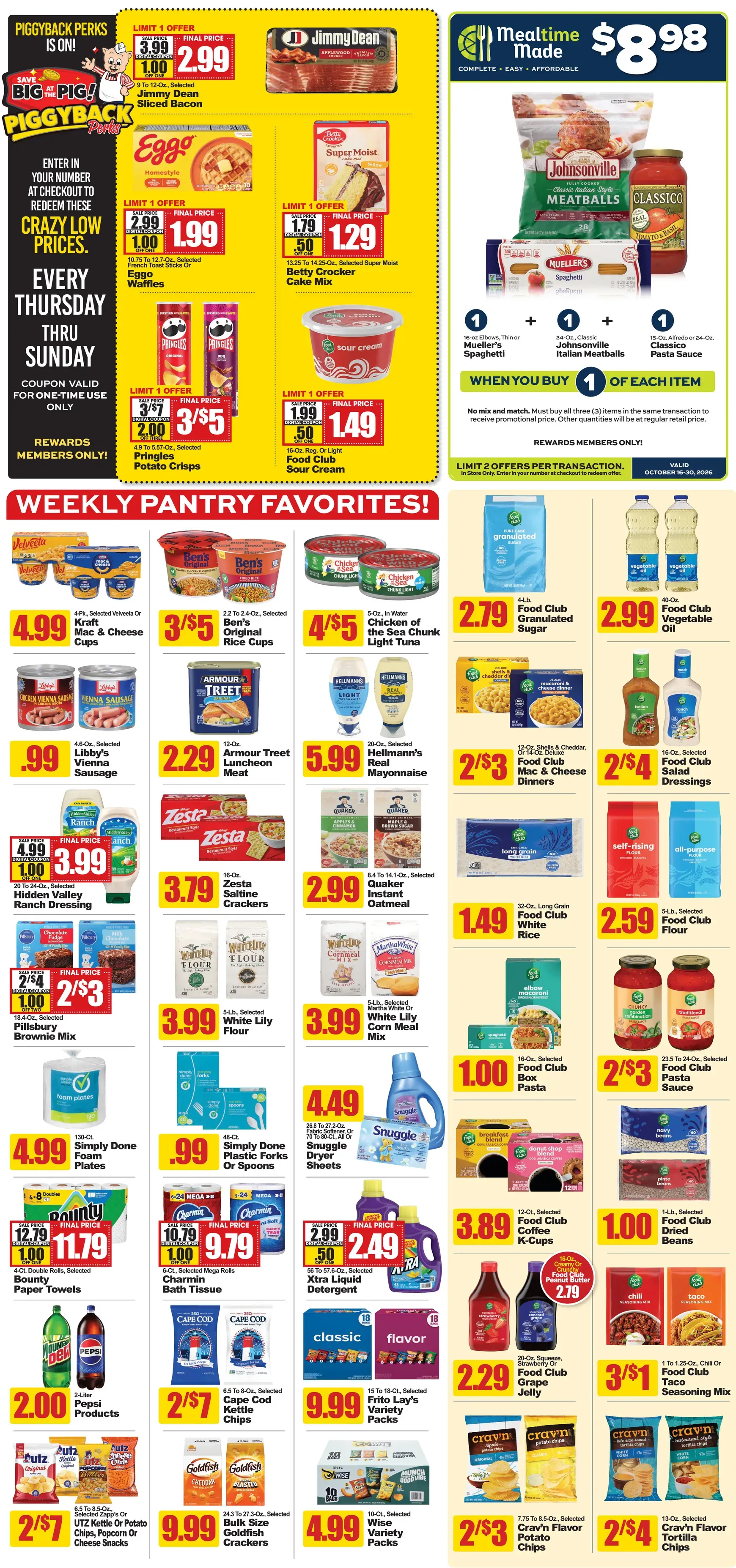 Weekly promotion Current Piggly Wiggly leaflet valid from Wednesday 10/21/2026 to Tuesday 10/27/2026 spanning from October 21 to October 27 2026 - Page 3 for Catalogue 365