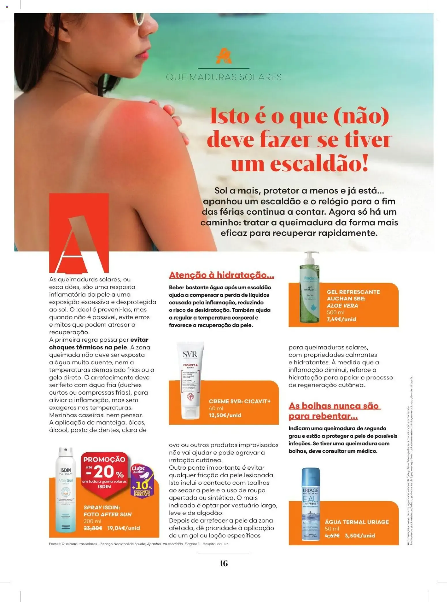 Folheto A Minha Saúde & Bem-Estar de 3 de julho até 1 de agosto 2026 - Pagina 16