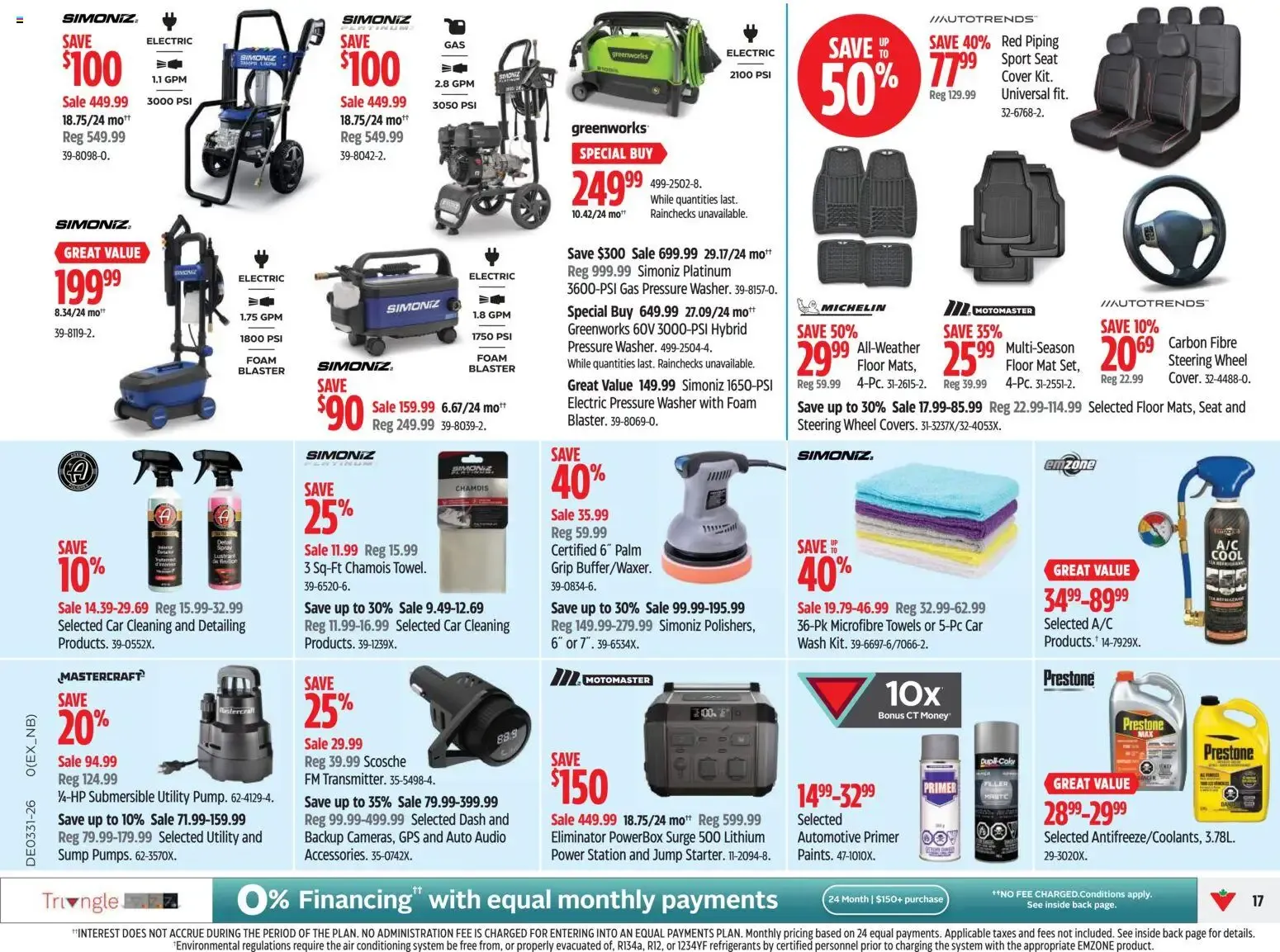 Canadian Tire weekly flyer from Jul 30, 2026 > weekly specials & deals from July 30 to August 5 2026 - flyer page 17
