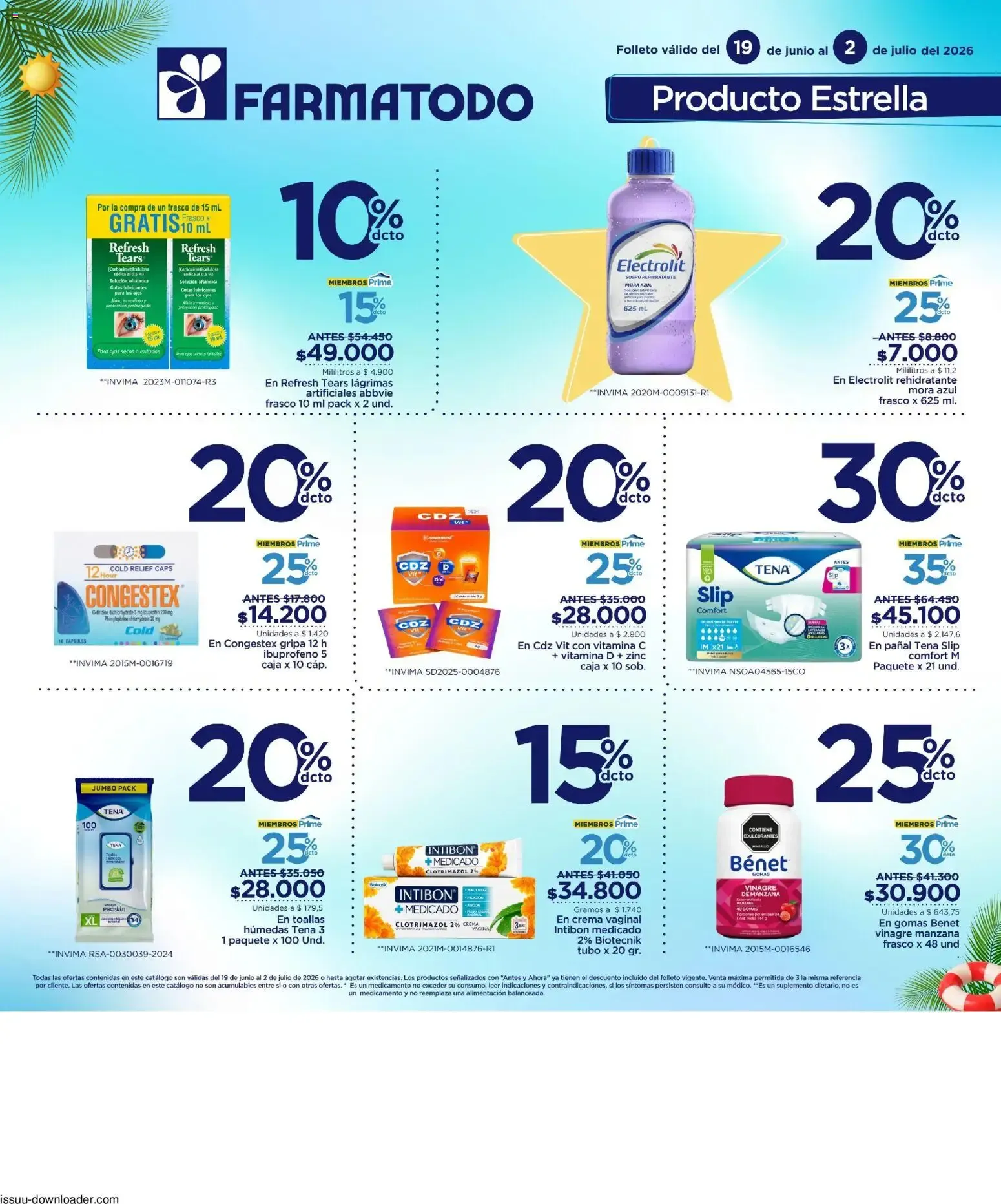 Catalogo de FarmaTodo catálogo desde el 19/06/2026 > Revistas Junio 19 de junio al 2 de julio 2026 - Pag 4