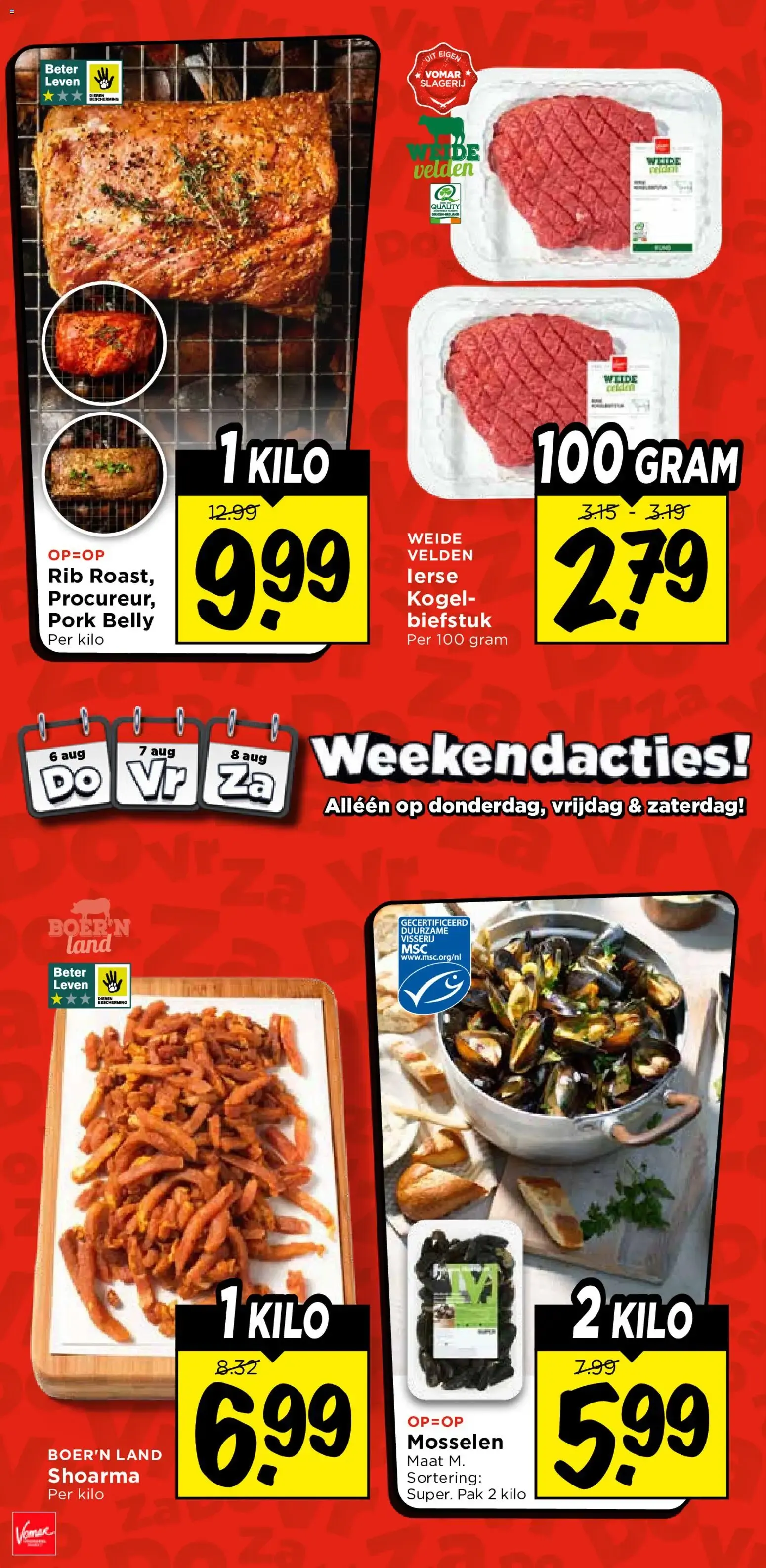 Vomar Actie! De beste acties van Nederland! van 6 augustus tot 8 augustus 2026 - Folder pagina 4