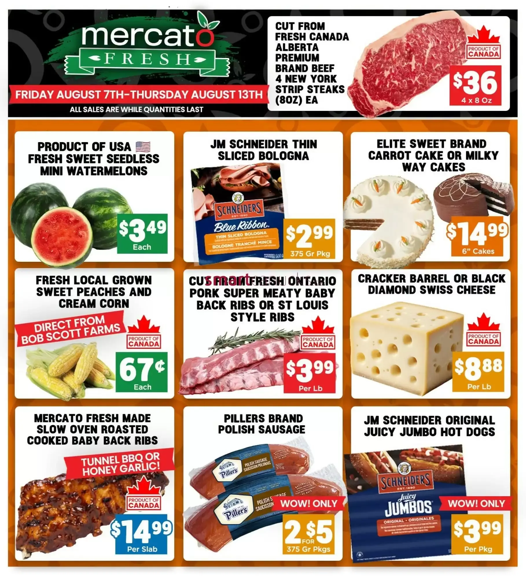 Mercato Fresh flyer week 32 from August 7 to August 13 2026 - flyer page 1