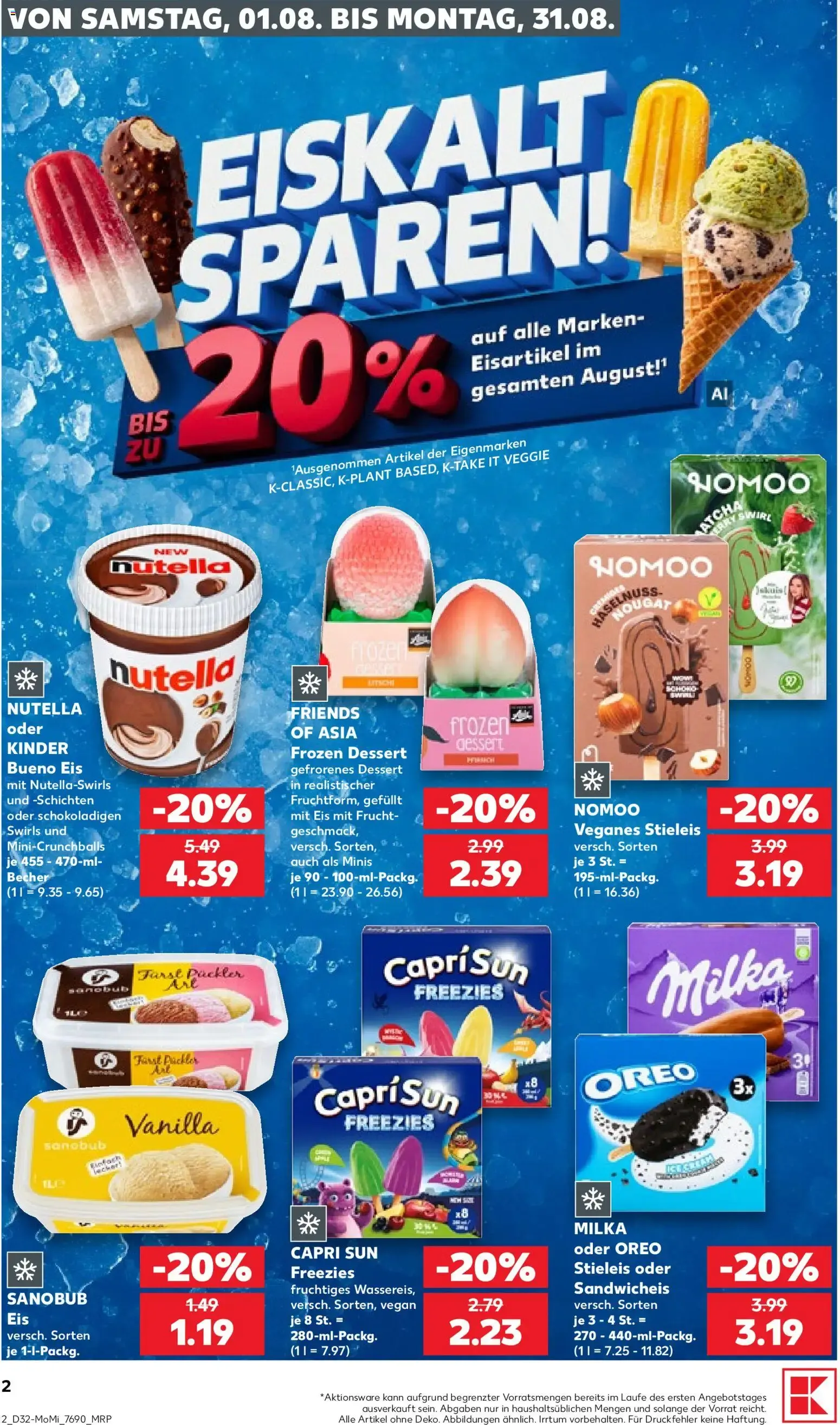 Kaufland: Richtig Sparen zum Wochenstart van 3 augustus tot 5 augustus 2026 - Folder pagina 2