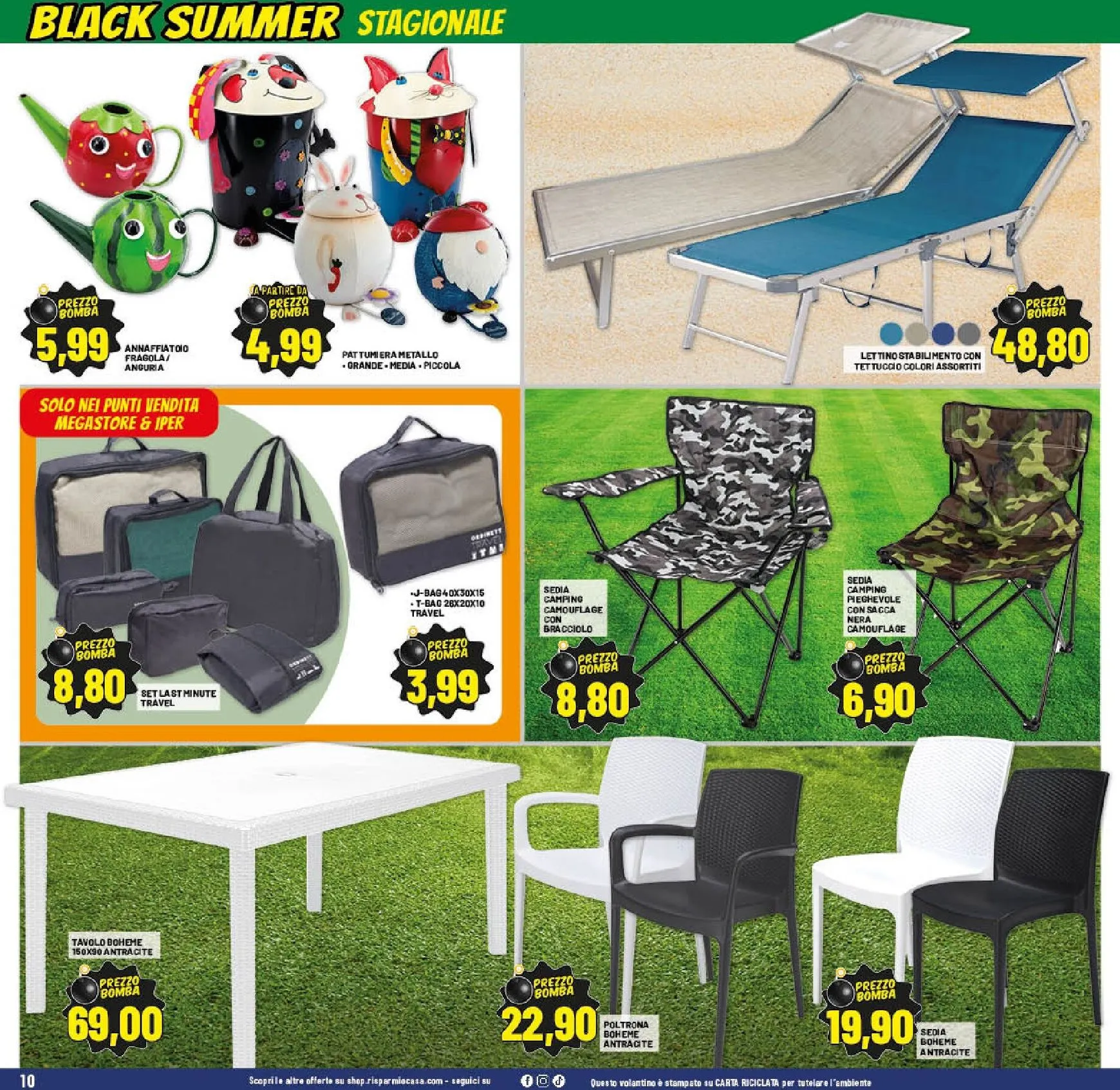 Risparmio Casa - Black Summer da 17 giugno a 23 giugno di 2026 - Pagina del volantino 10