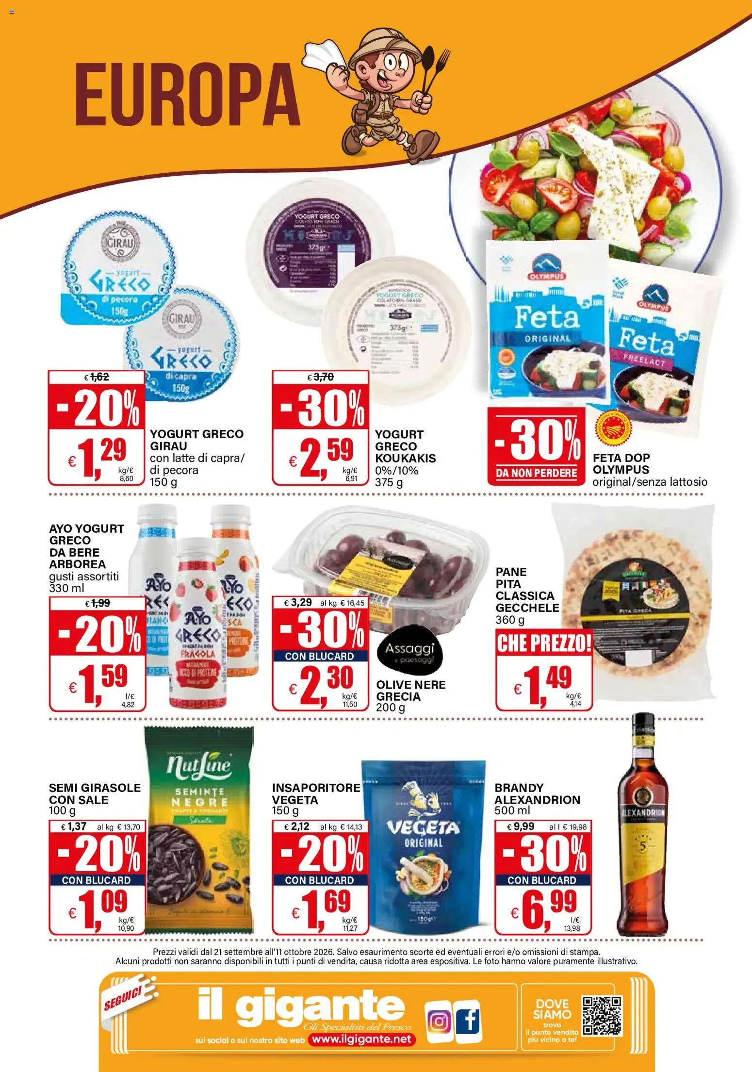 Nuovo Il Gigante volantino Assapora il mondo dal 21/09/2026 > offerte anteprima 🛍️ da 21 settembre a 11 ottobre di 2026 - Pagina del volantino 16