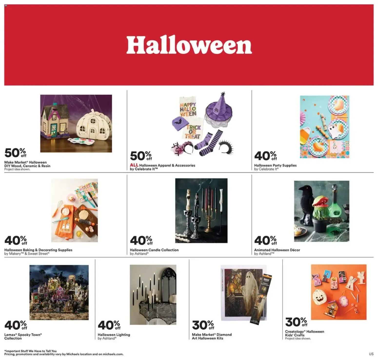 Weekly ad New holiday Lemax collectibles at Michaels from September 13 to September 19 2026 - Page 10