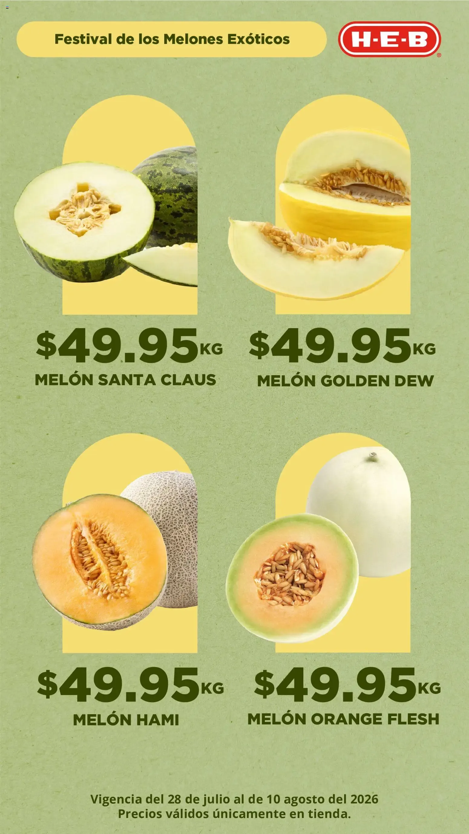 Catálogo de H-E-B Festival de los Melones Exóticos 28 de julio al 10 de agosto 2026 - Pagina 2